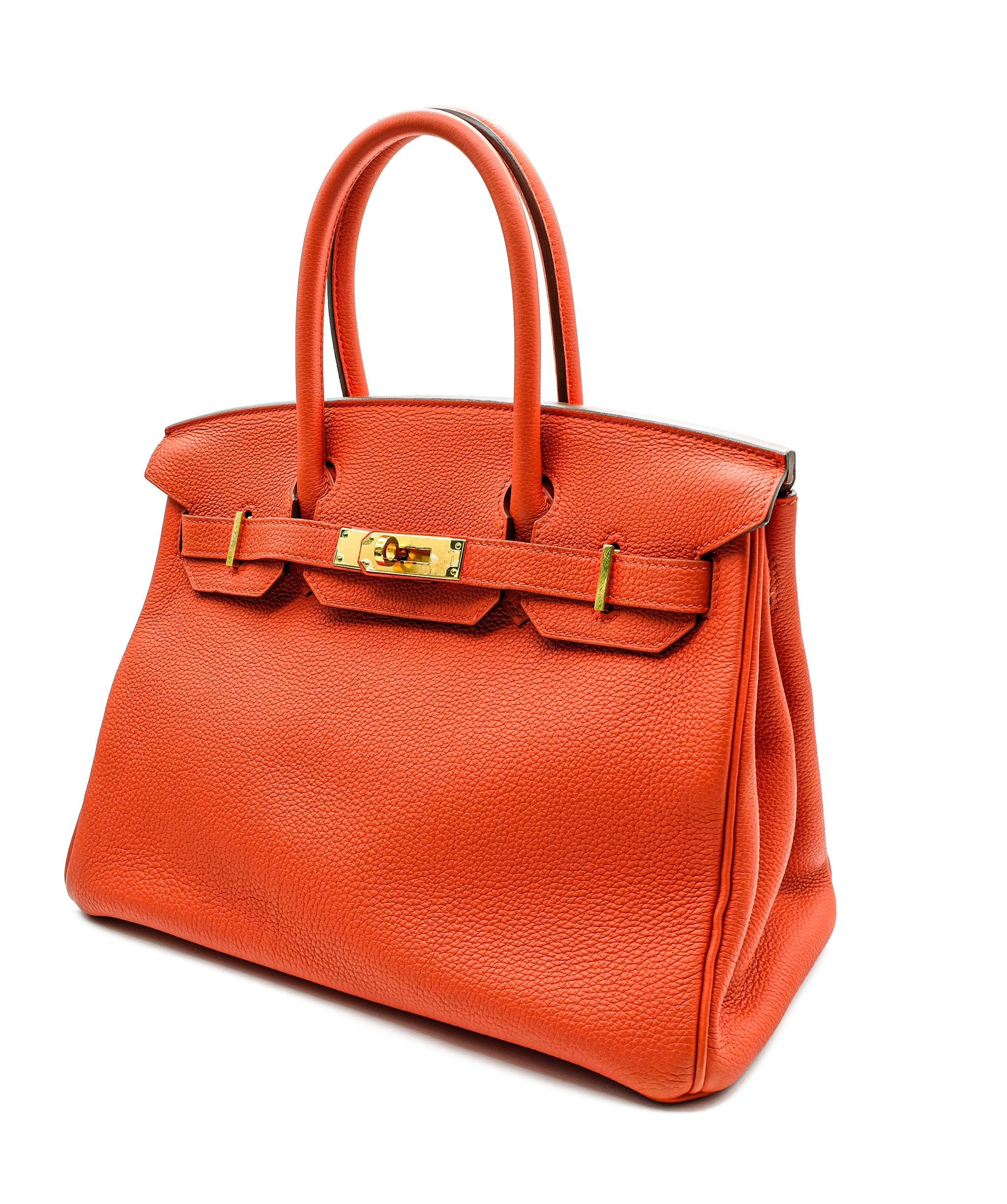 Hermès Hermes Birkin 30 Capucine Togo GHW #X SKL1270