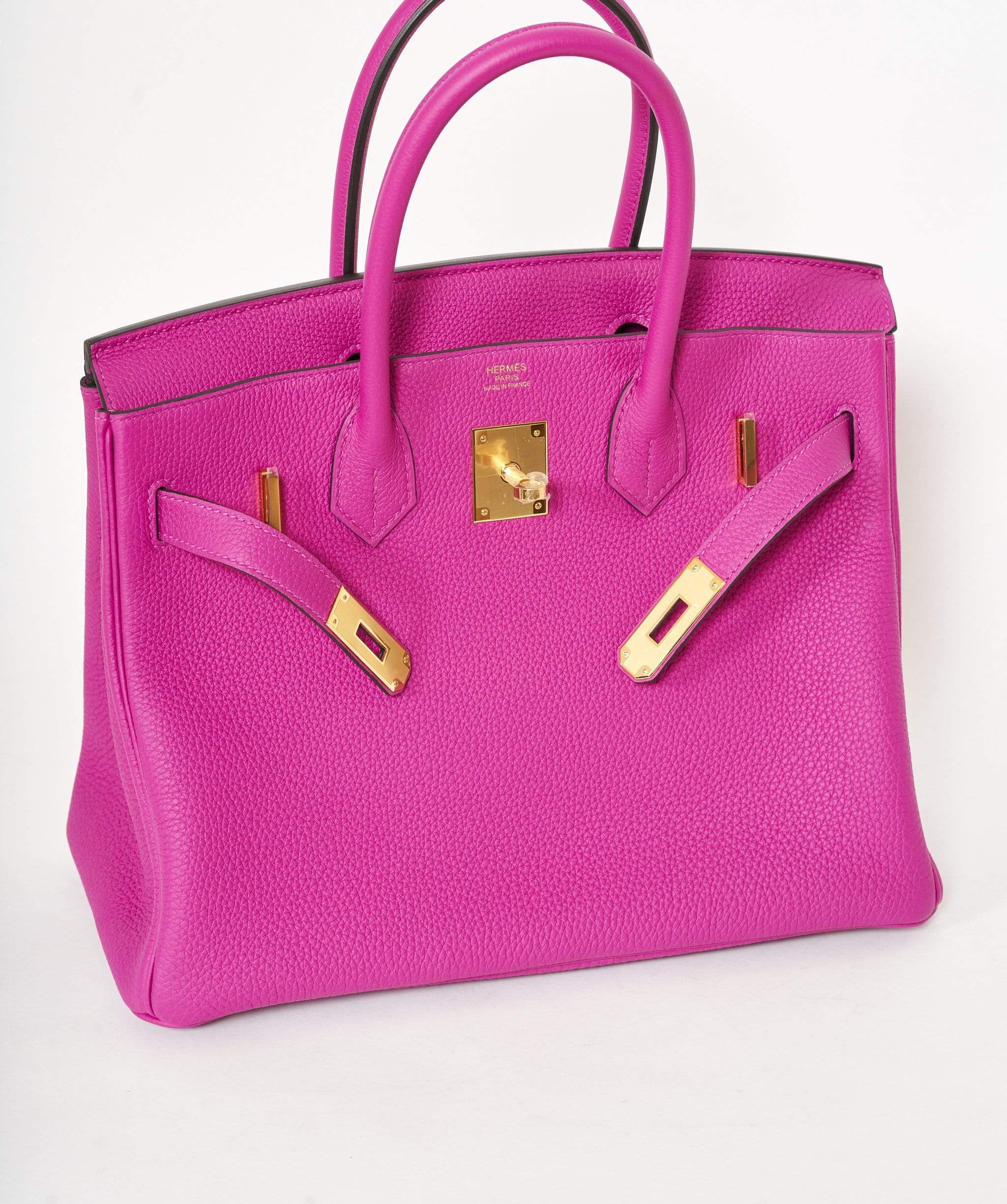 Hermès Hermes Birkin 30 GHW Rose Pourpre