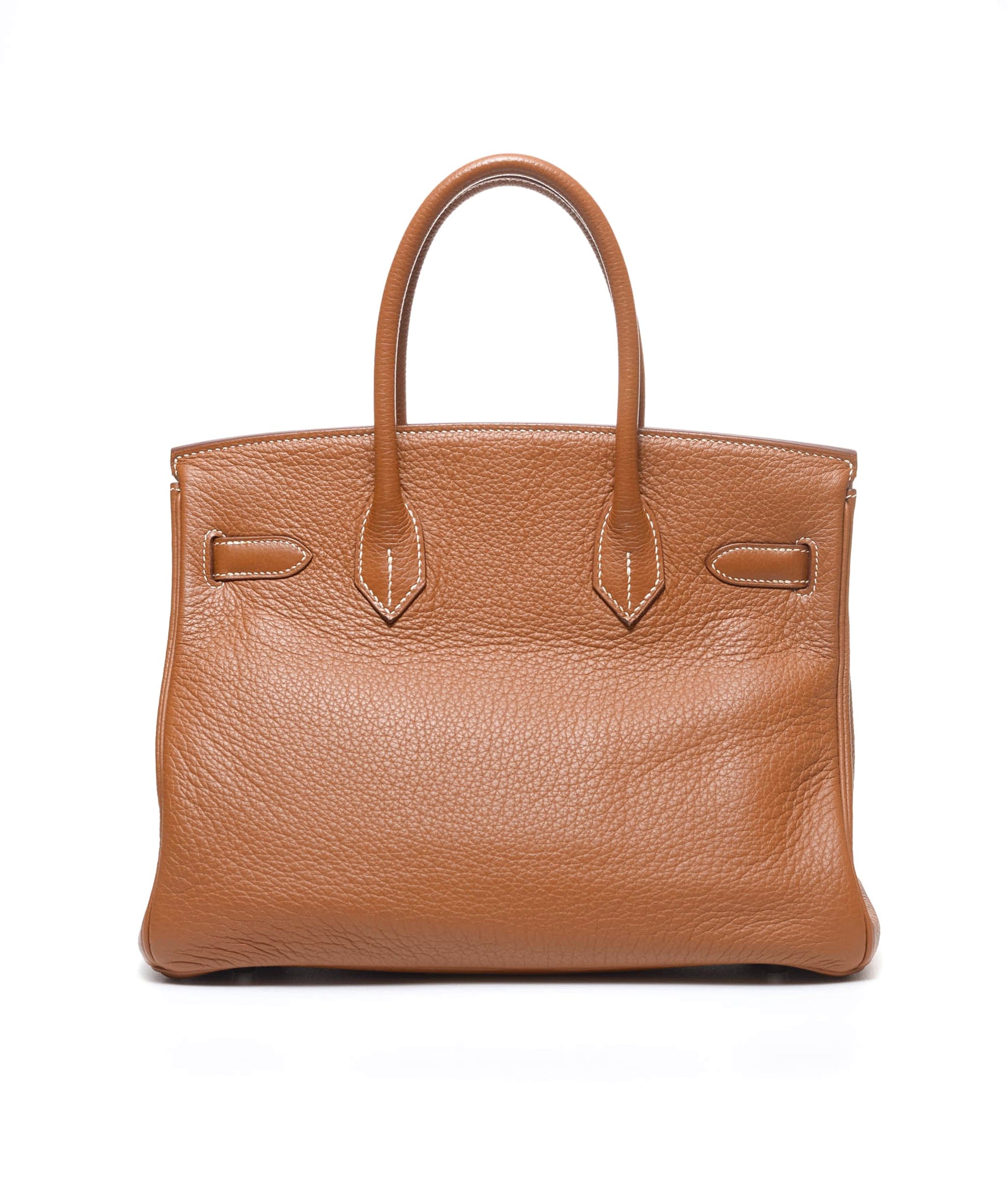 Hermès Hermes Birkin 30 Gold Clemence PHW #M SKL1266