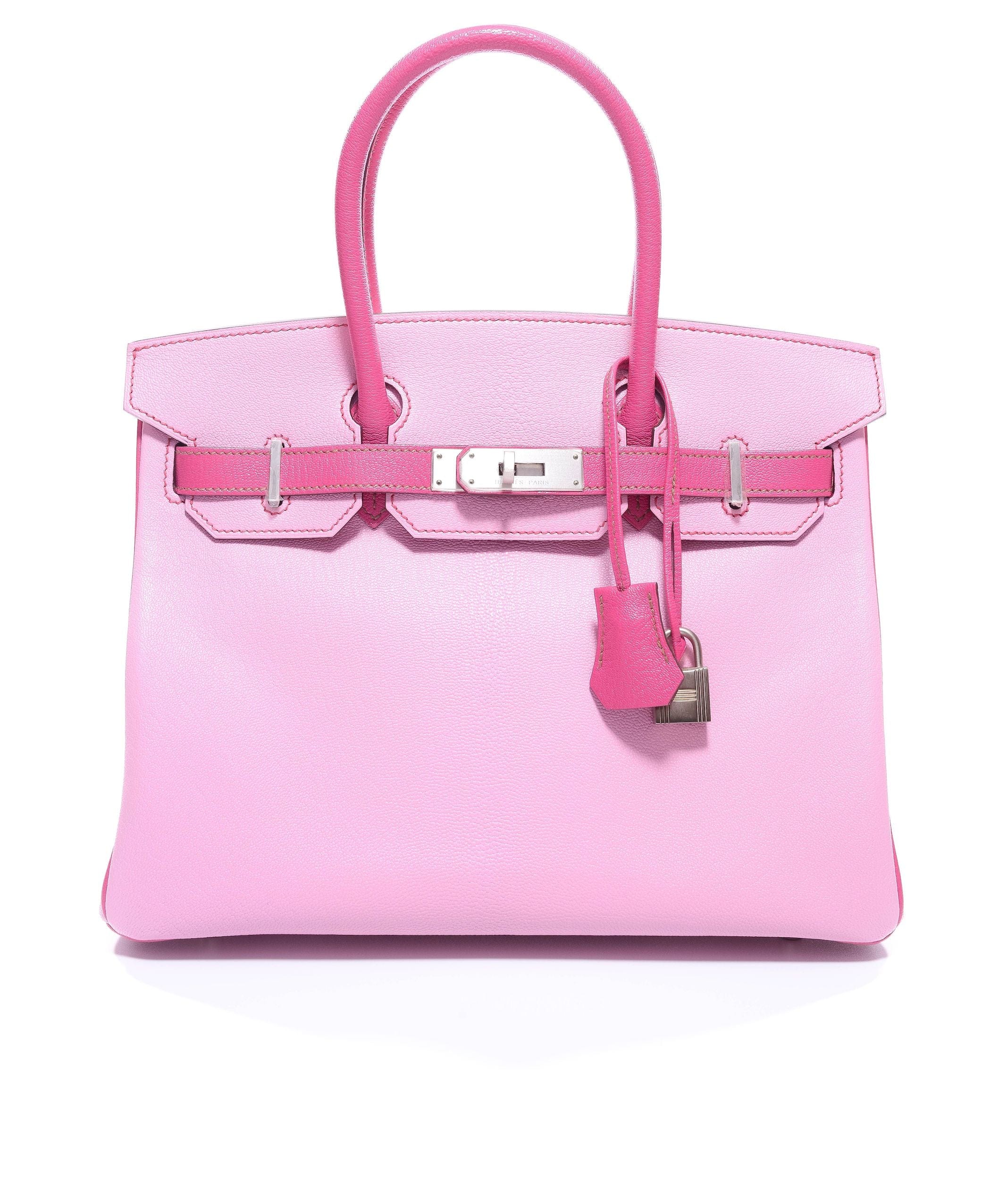 Hermès Hermes Birkin 30 HSS Rose Confetti / Rose Shocking Chevre Brushed PHW #T SKL1306