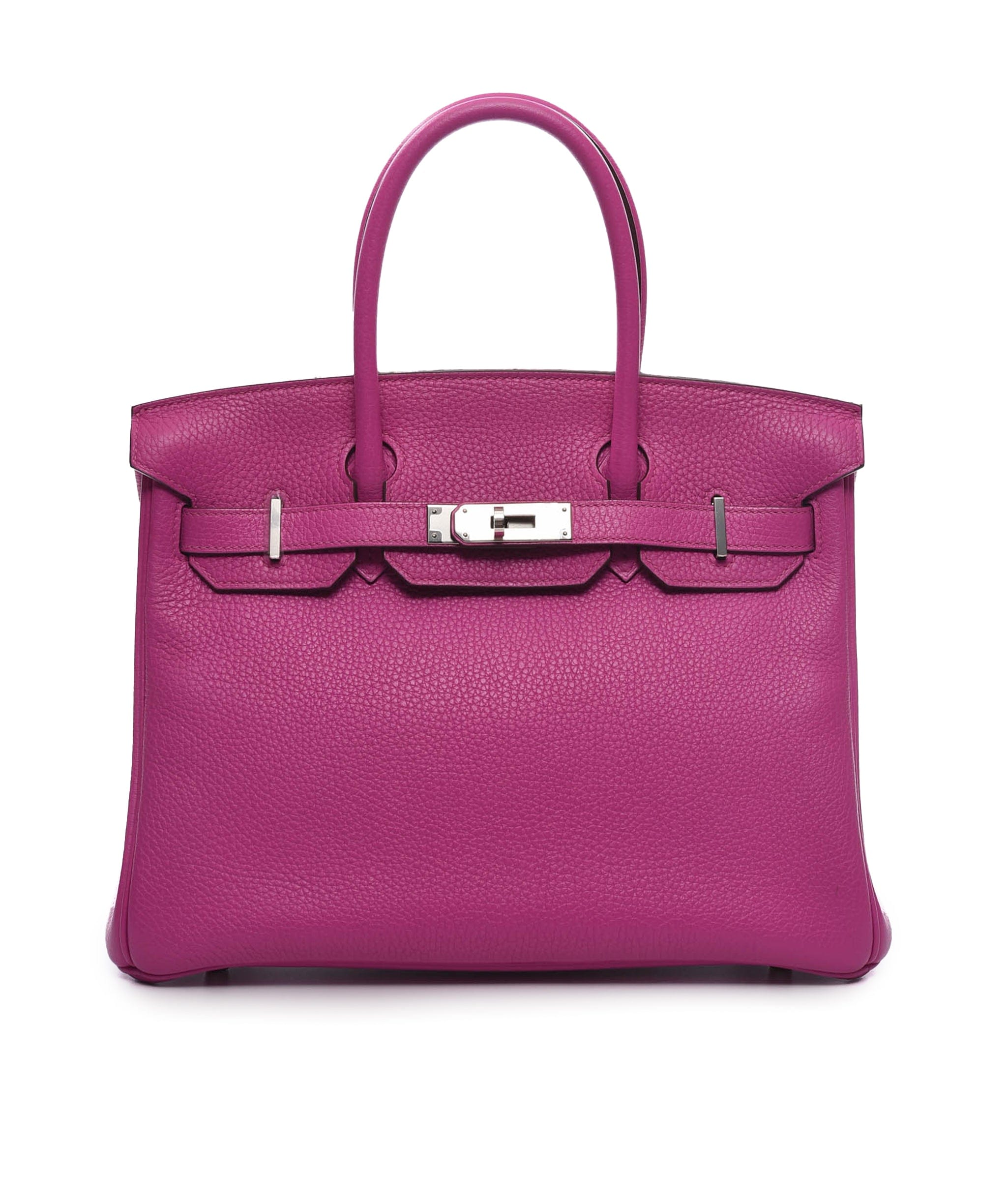 Hermès Hermes Birkin 30 Magnolia Clemence PHW #C SKL1149