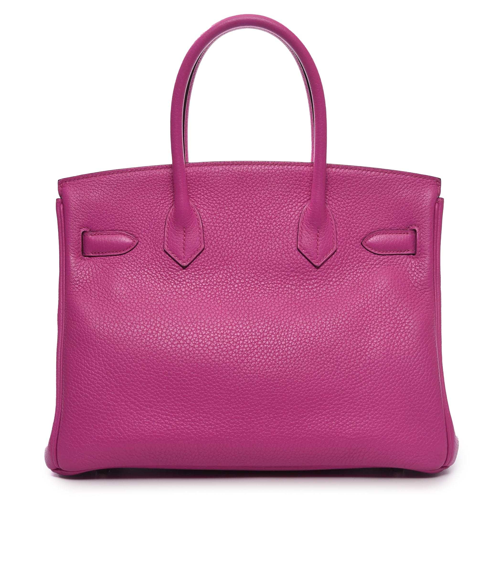 Hermès Hermes Birkin 30 Magnolia Clemence PHW #C SKL1149