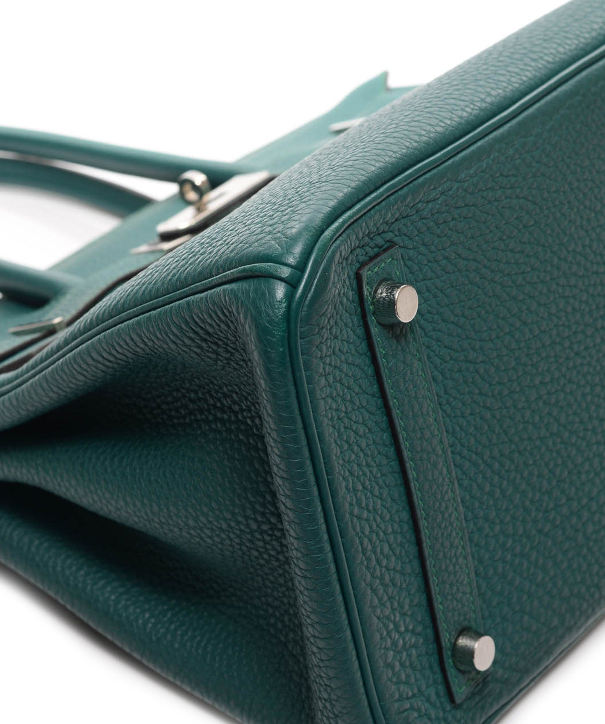 Hermès Hermes Birkin 30 Malachite Togo
PHW #Q SKL1257