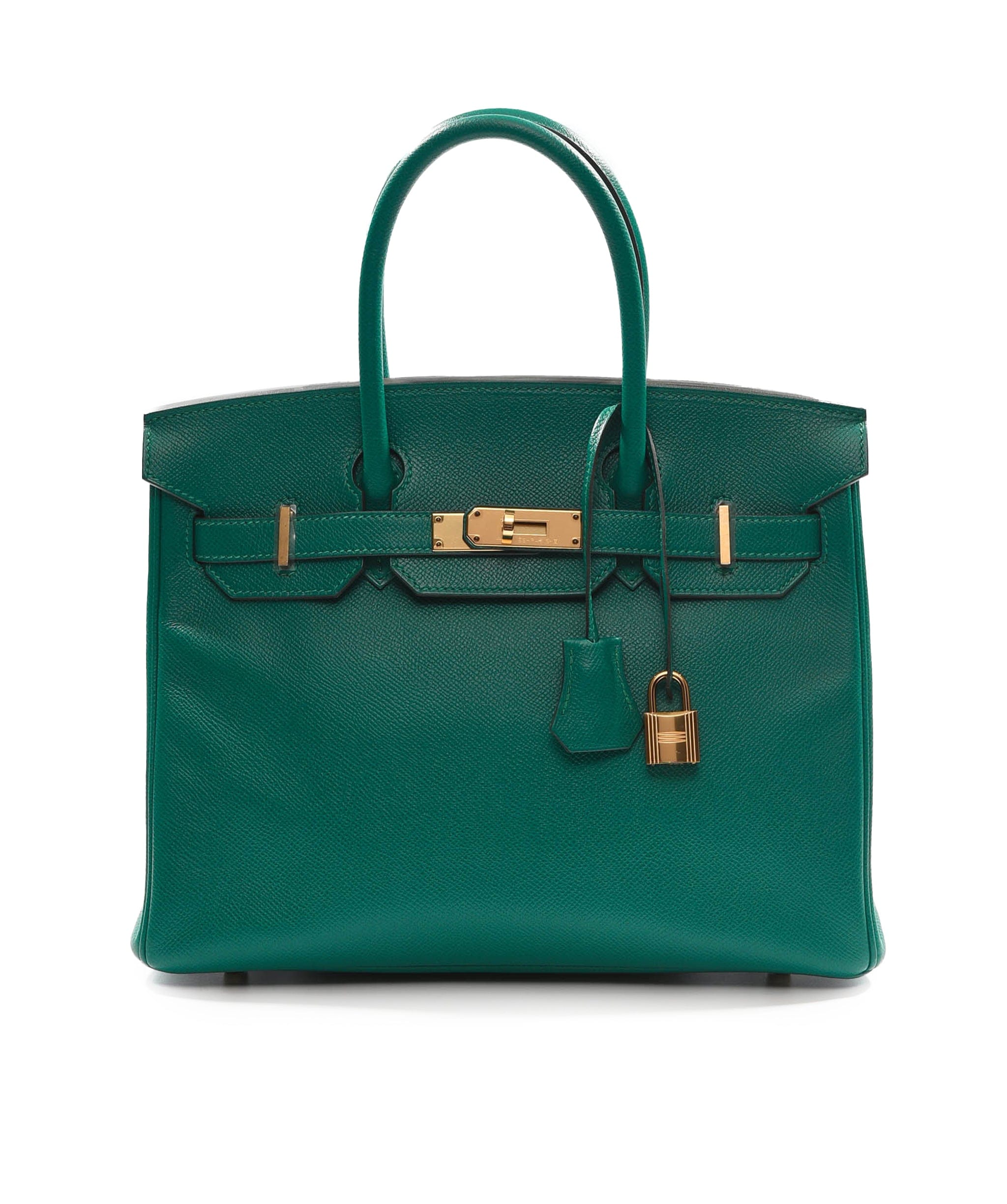 Hermès Hermes Birkin 30 Malacite Epsom GHW #A SKL1146