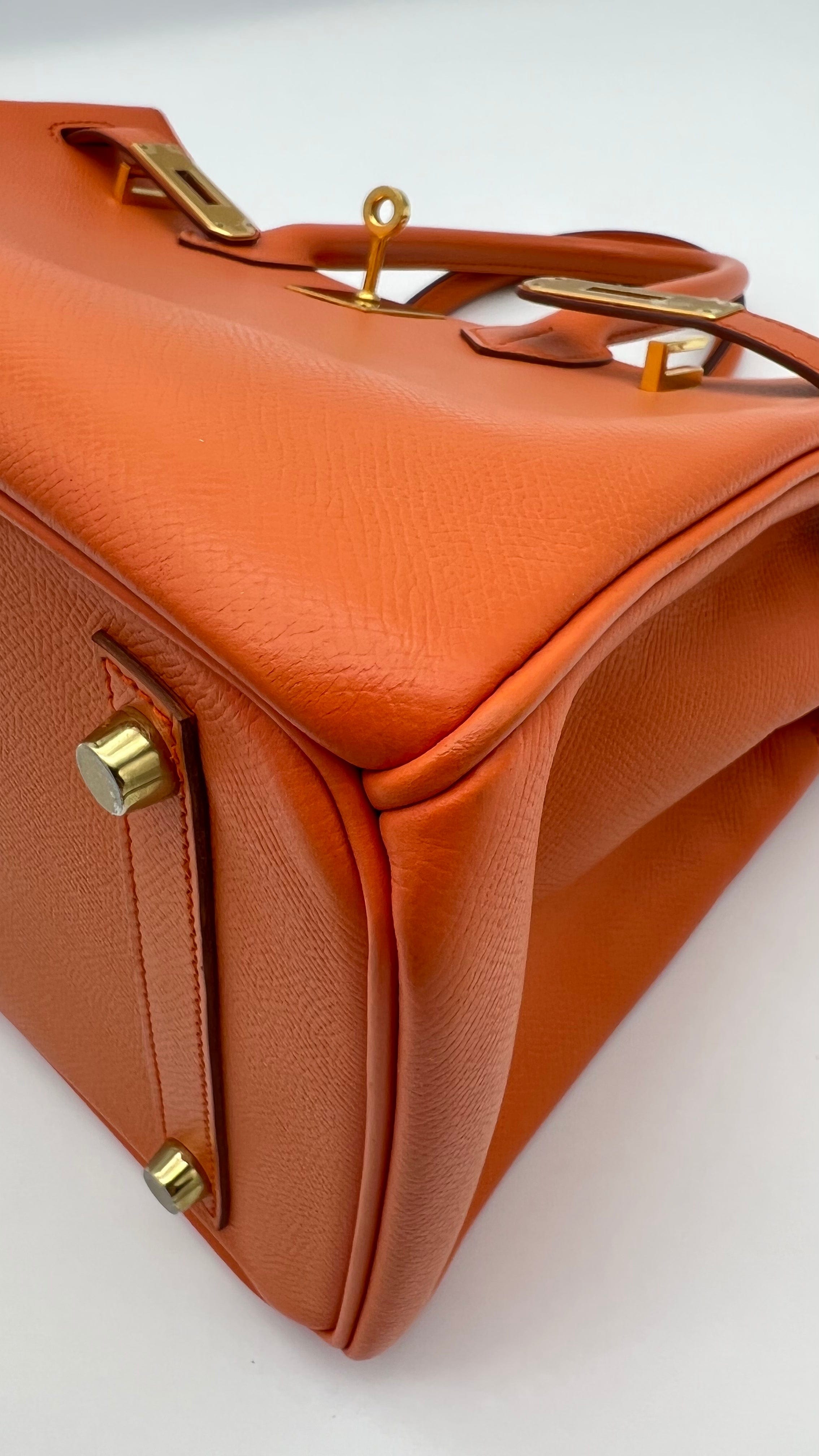 Hermès Hermes Birkin 30 Mangue Epsom GHW #P SKL1233