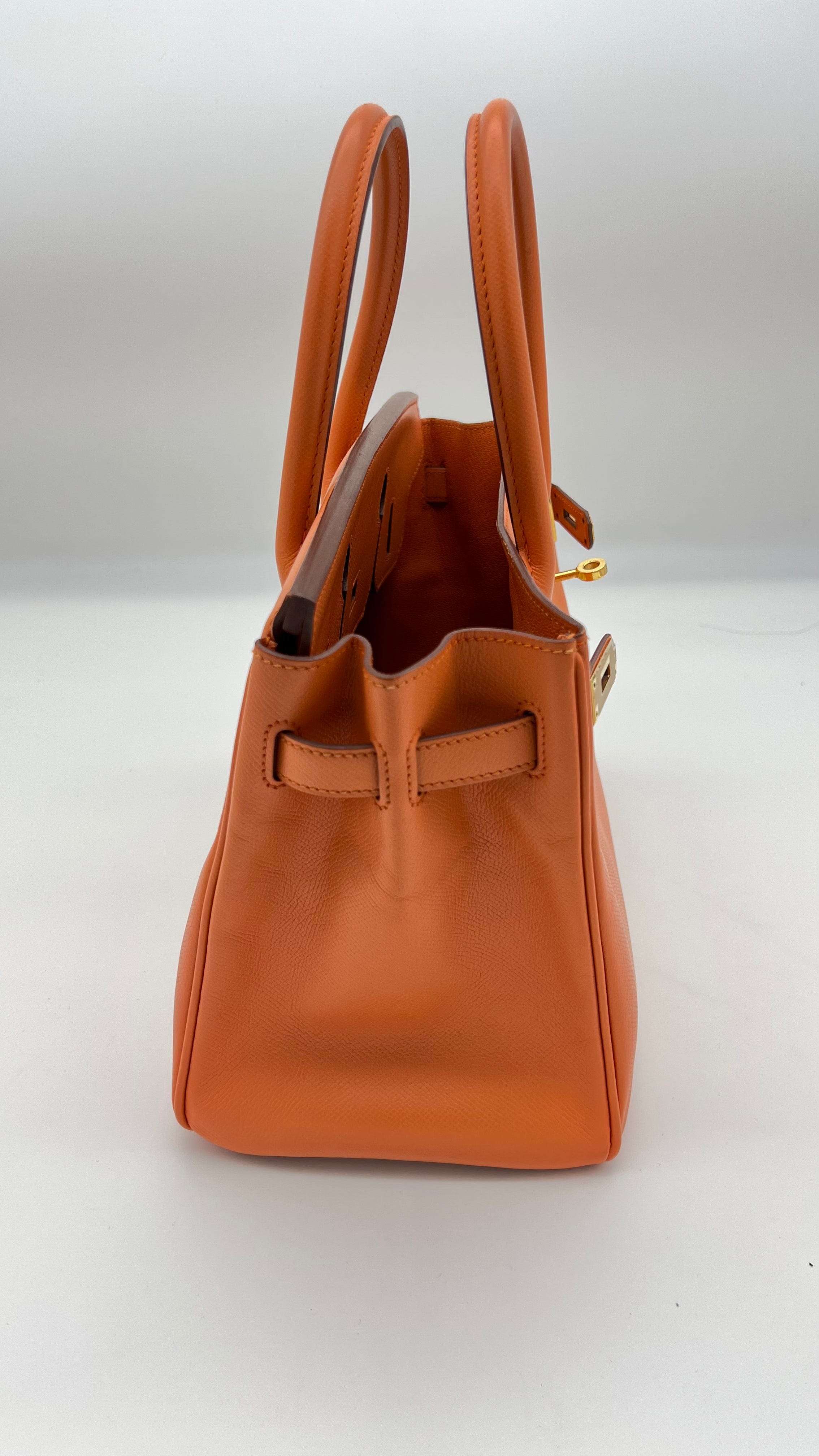 Hermès Hermes Birkin 30 Mangue Epsom GHW #P SKL1233