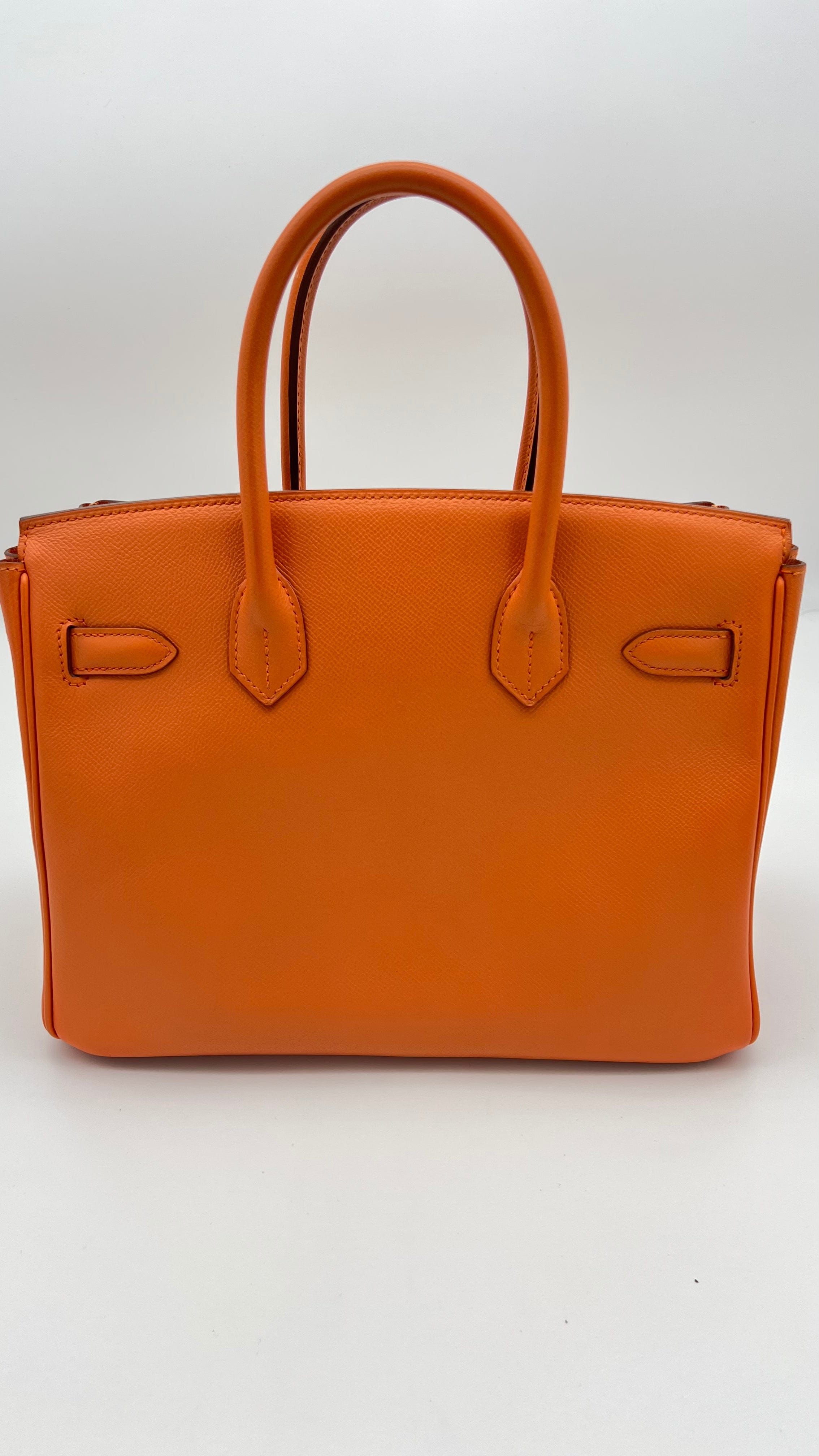 Hermès Hermes Birkin 30 Mangue Epsom GHW #P SKL1233