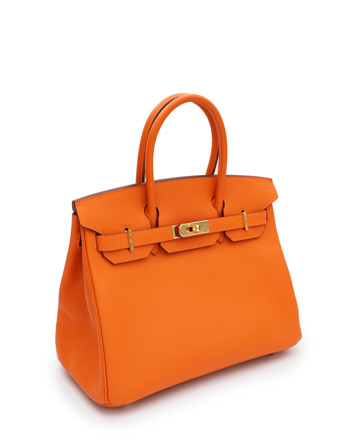 Hermès Hermes Birkin 30 Orange Epsom GHW SKL1004