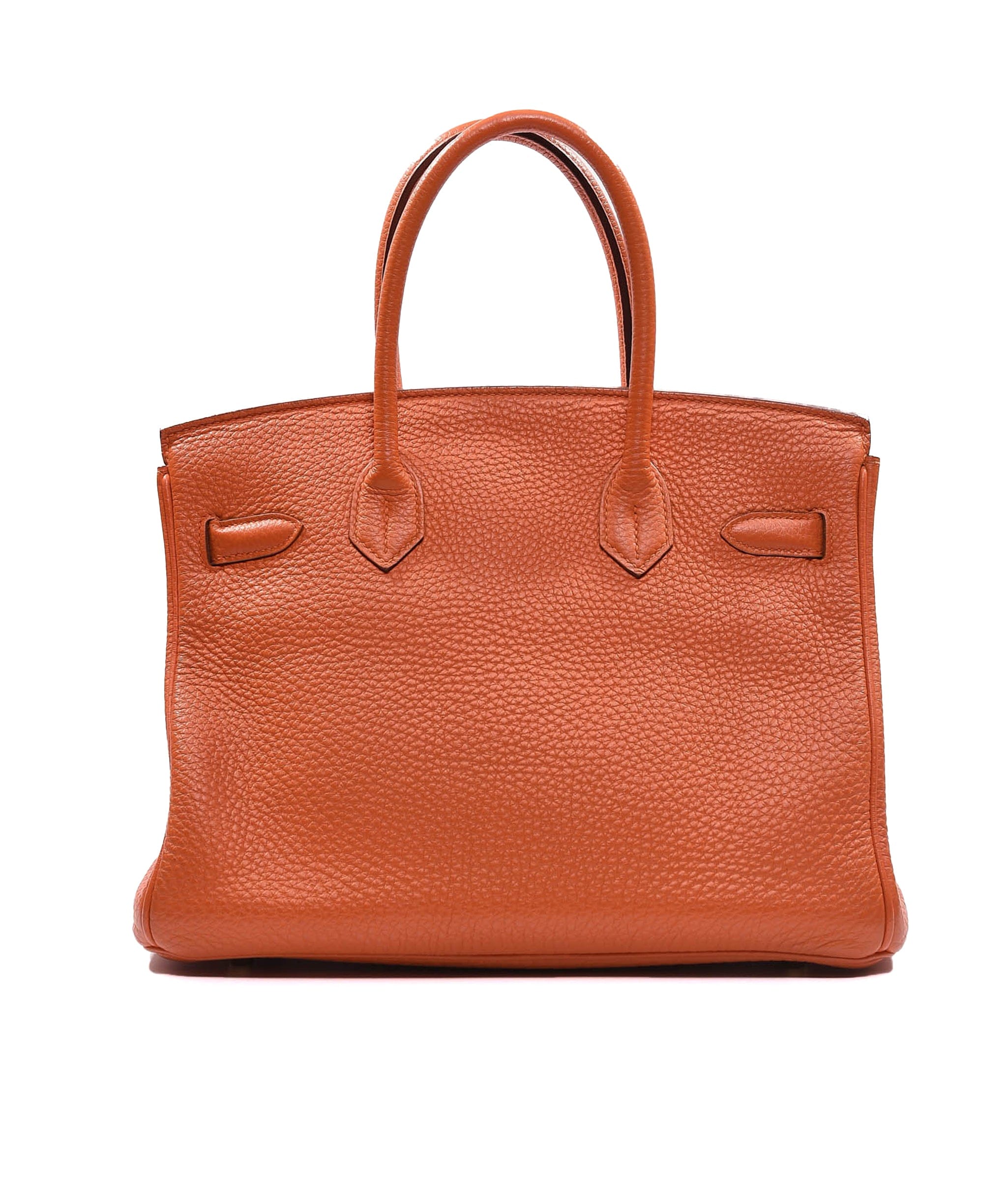 Hermès Hermès Birkin 30 Orange Togo Ghw #R ASL3195