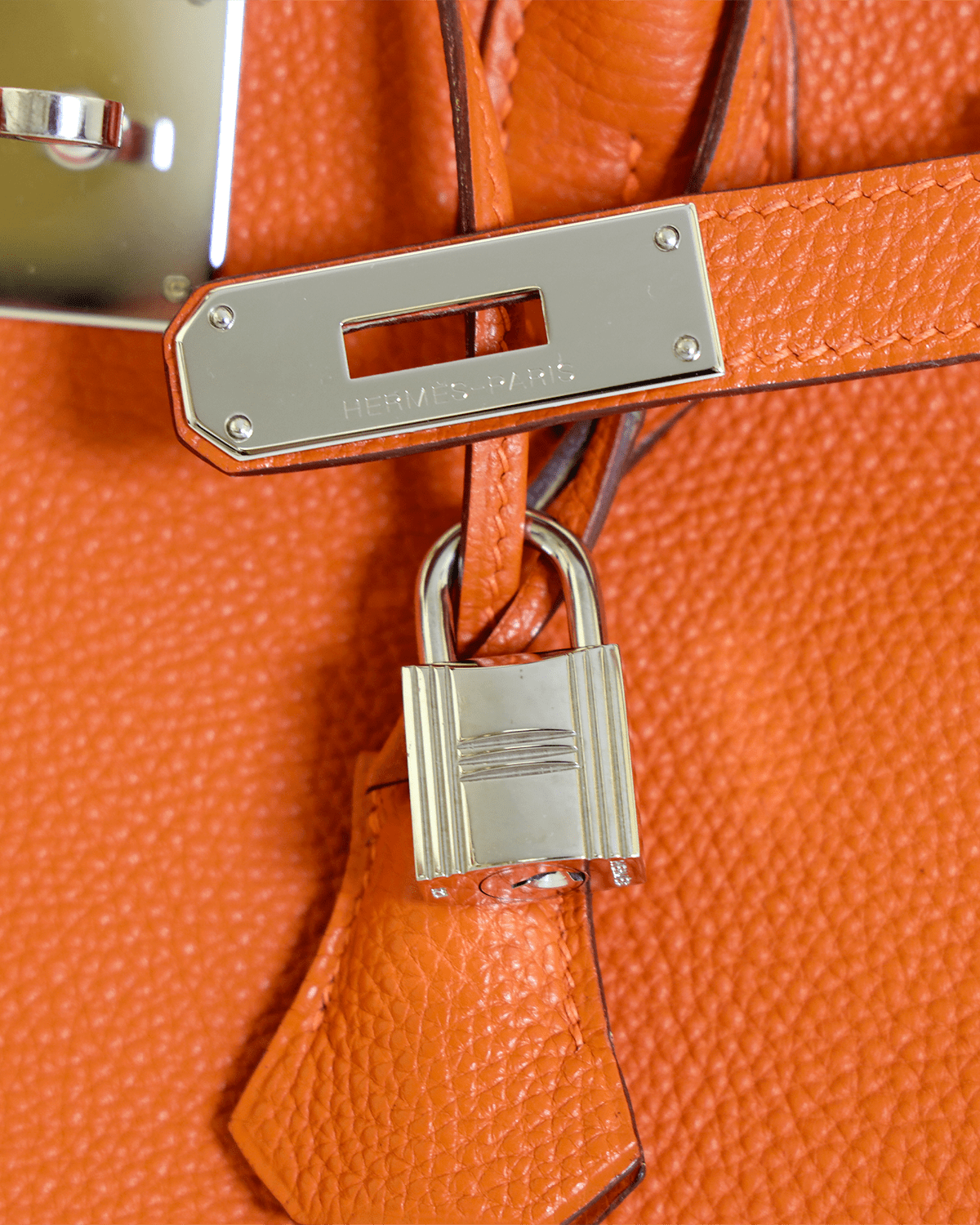 Hermès Hermès Birkin 30 Orange Togo Phw #O ASL3196