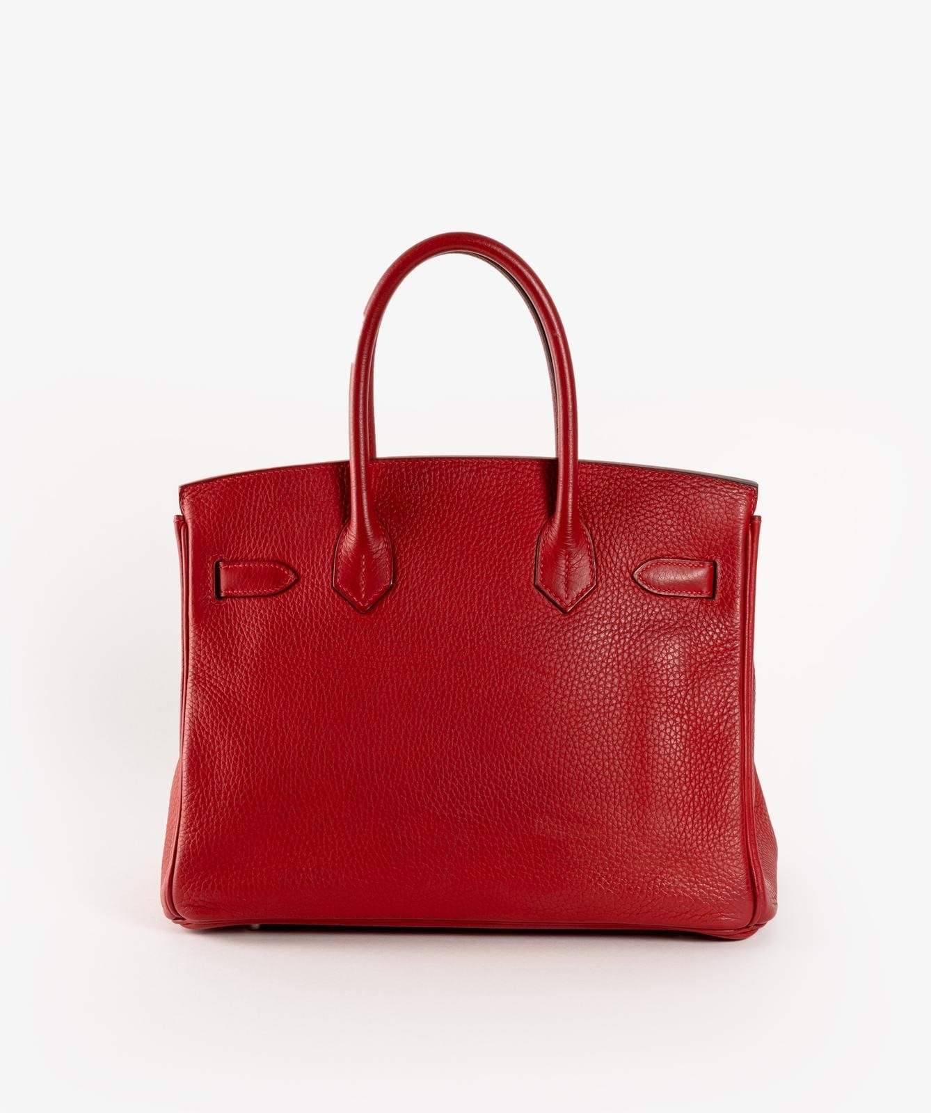 Hermès Hermes Birkin 30 Rouge Casaque PHW