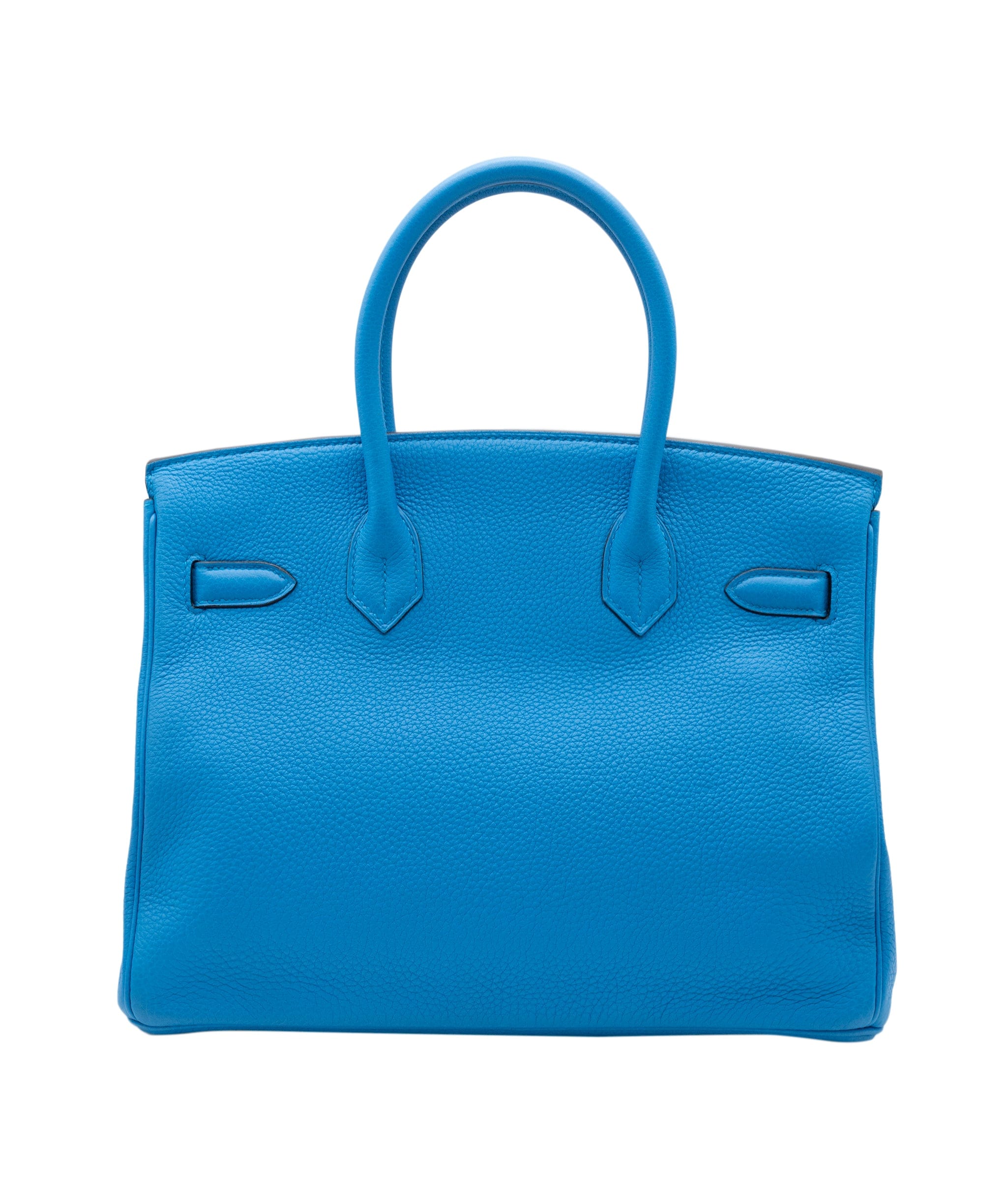 Hermès Hermes Birkin 30 Verso Blue Zanzibar / Malacite PHW #A SKL1438