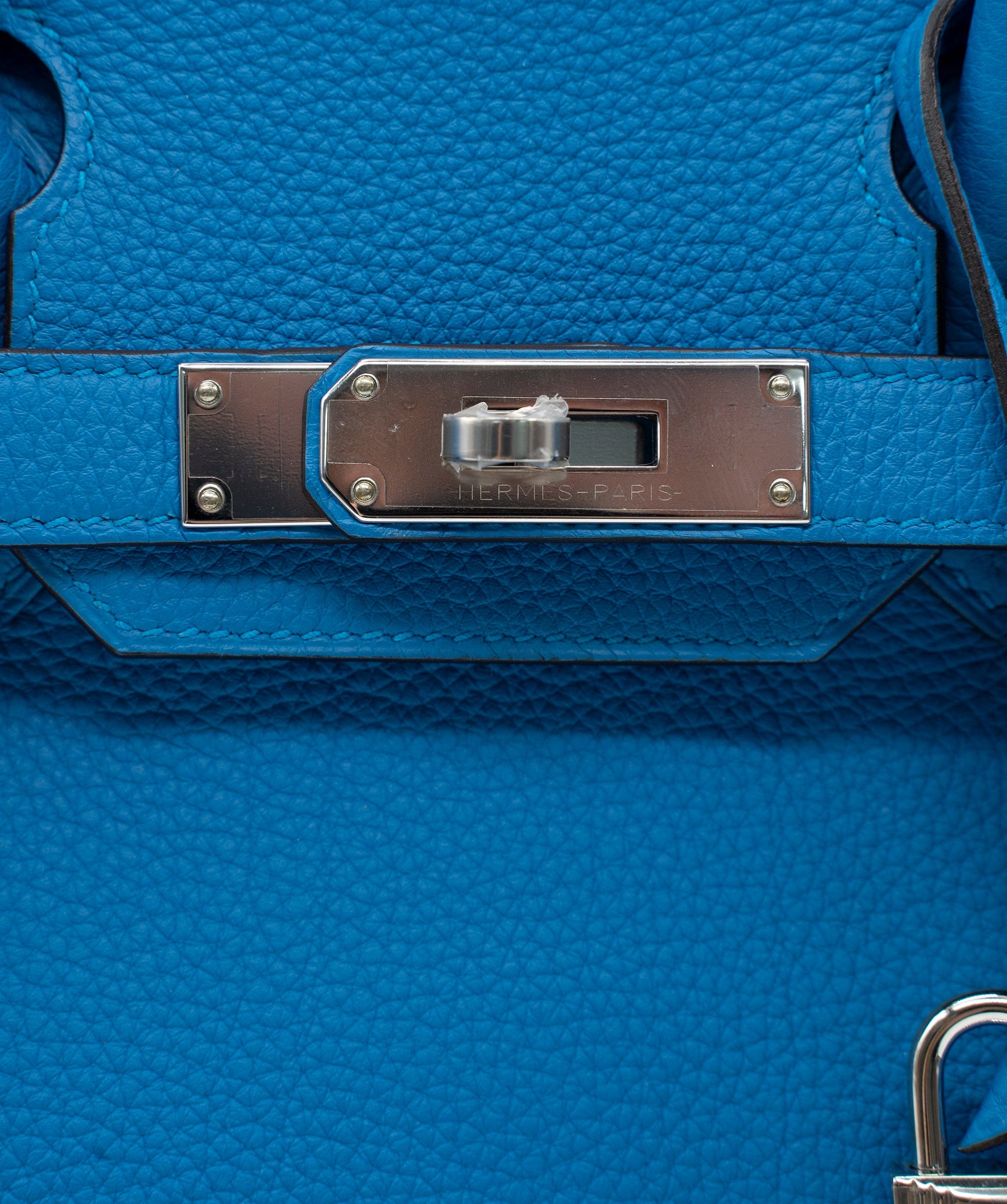 Hermès Hermes Birkin 30 Verso Blue Zanzibar / Malacite PHW #A SKL1438