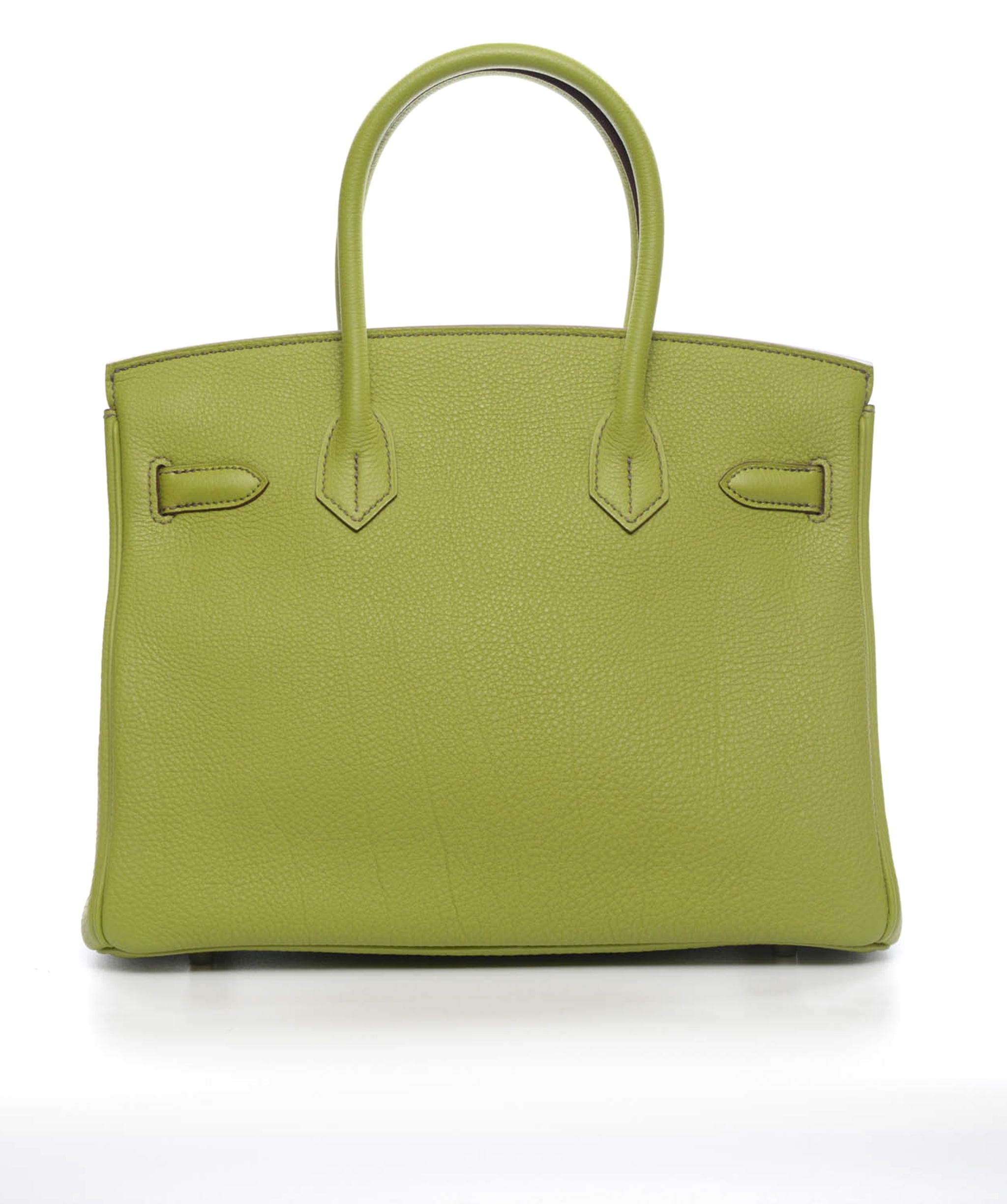 Hermès Hermes Birkin 30 Vert Anis Togo PHW #Q SKL1210