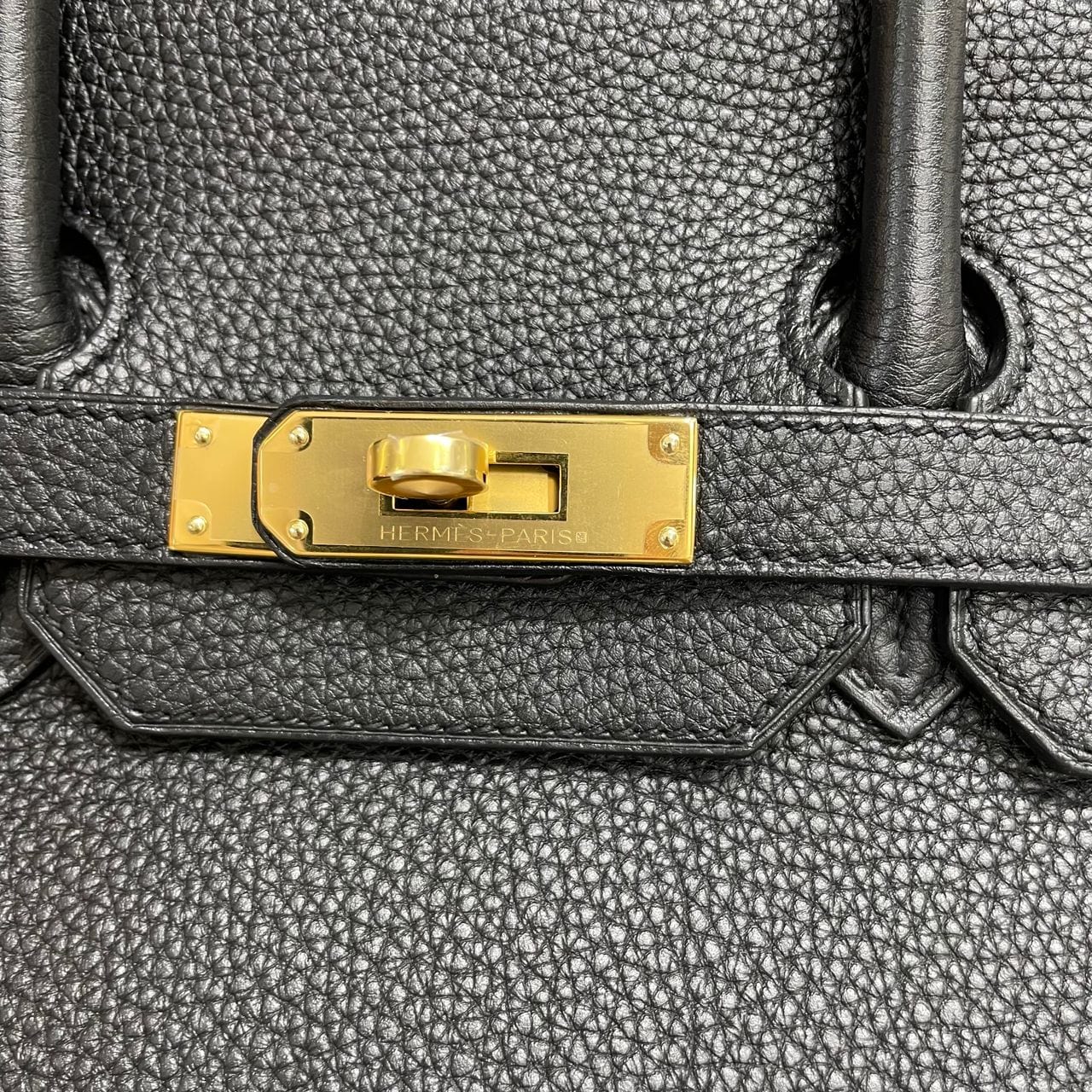 Hermès Hermes Birkin 35 Black Togo GHW #P SKL1544