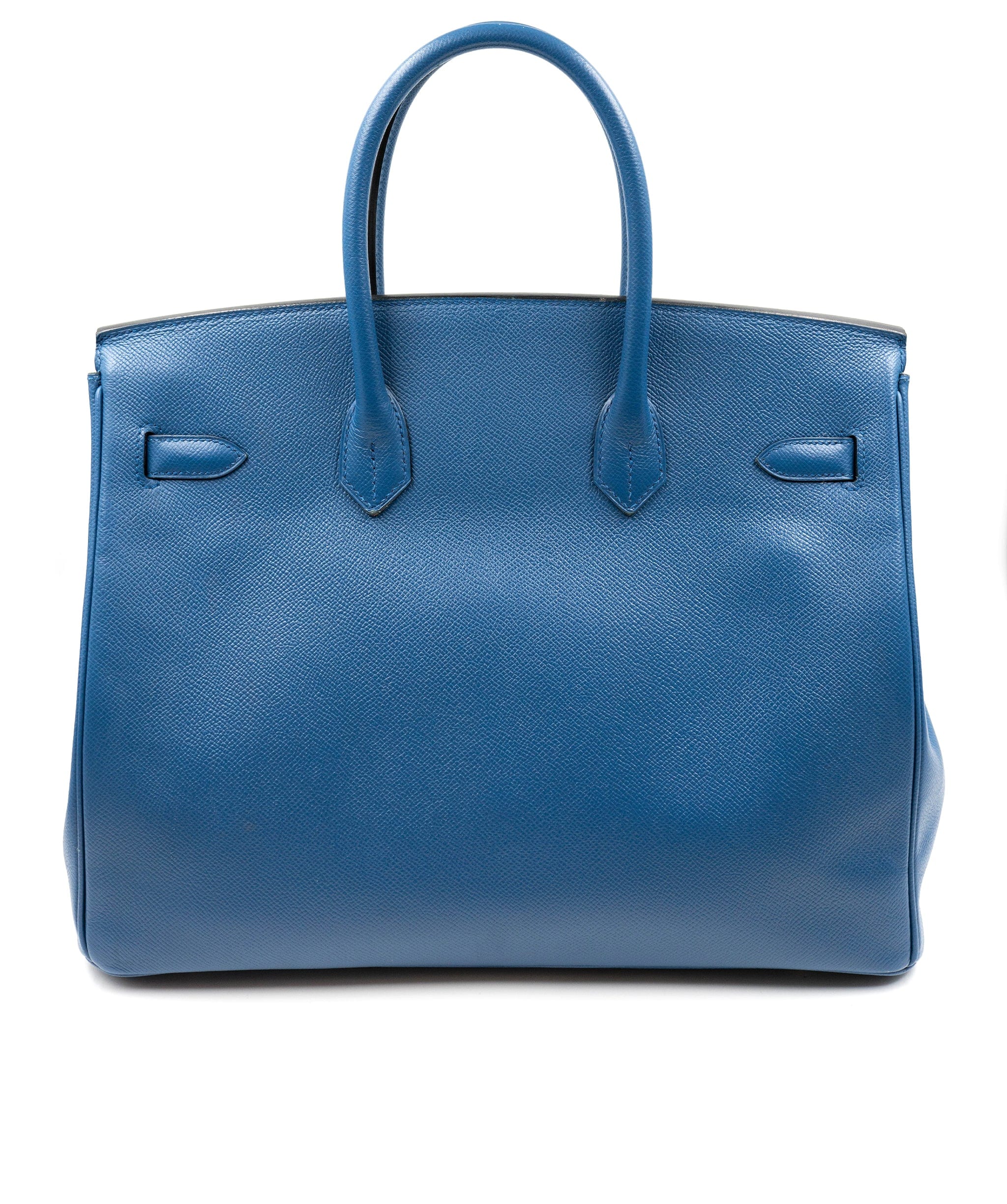 Hermès Hermes Birkin 35 Blue Agate Epsom Leather GHW - AGL2010