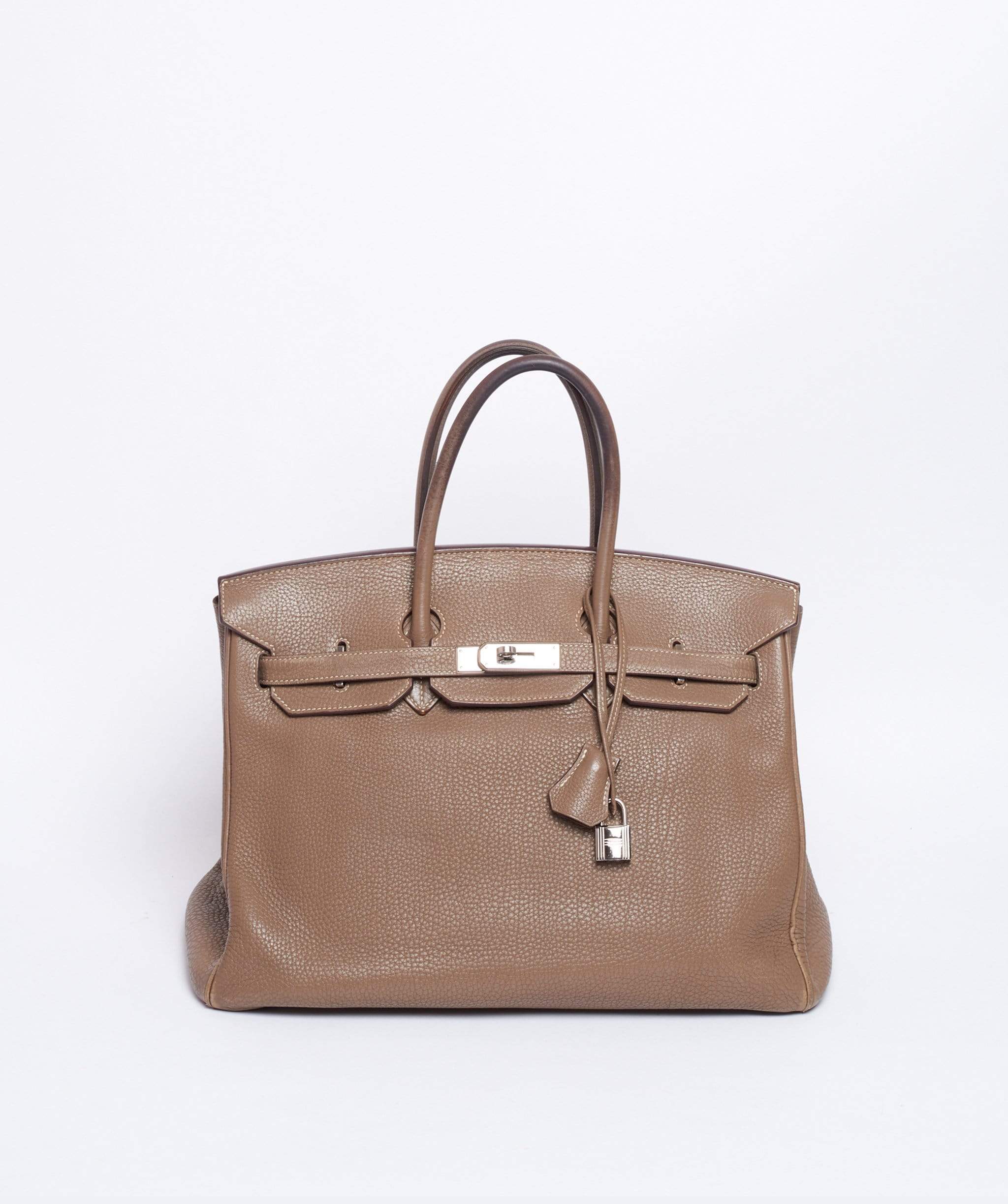 Hermès Hermes Birkin 35 Etoupe PHW