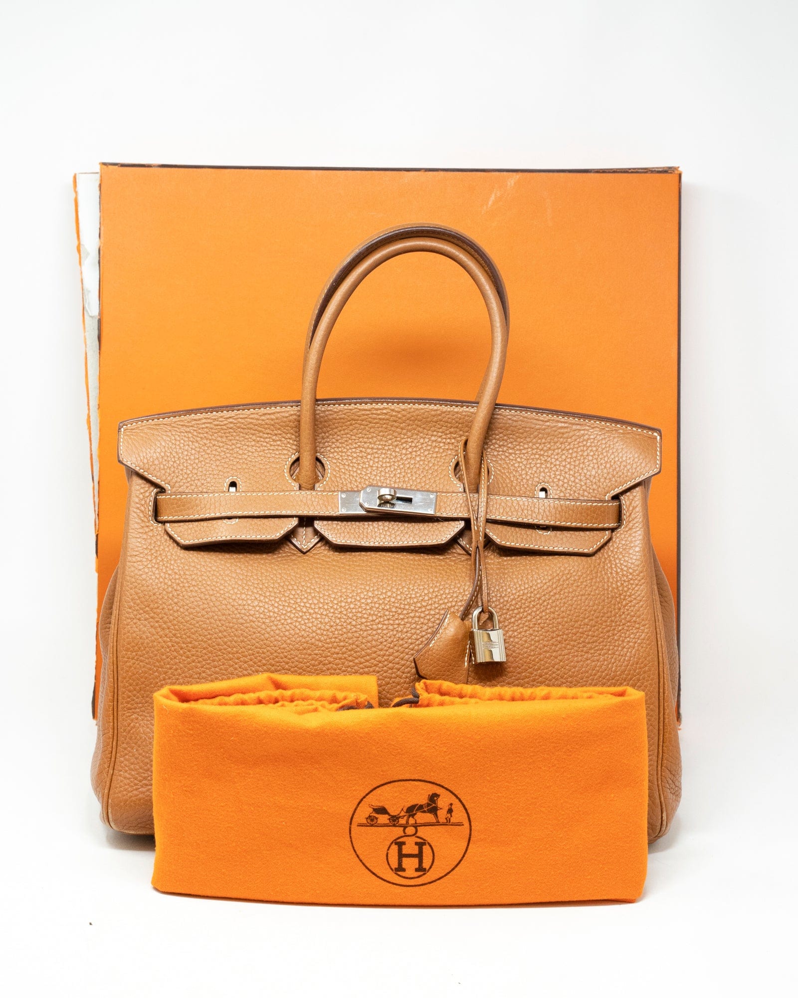 Hermès Hermes Birkin 35 Gold Togo GHW  - AGL1914