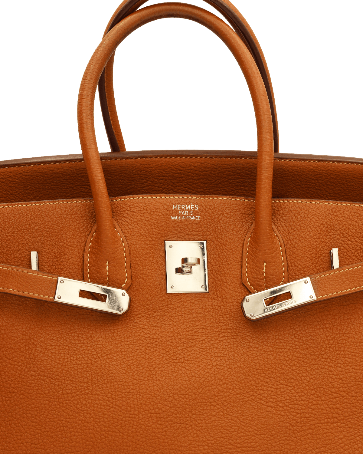 Hermès Hermes Birkin 35 Gold Togo PHW SKL1065