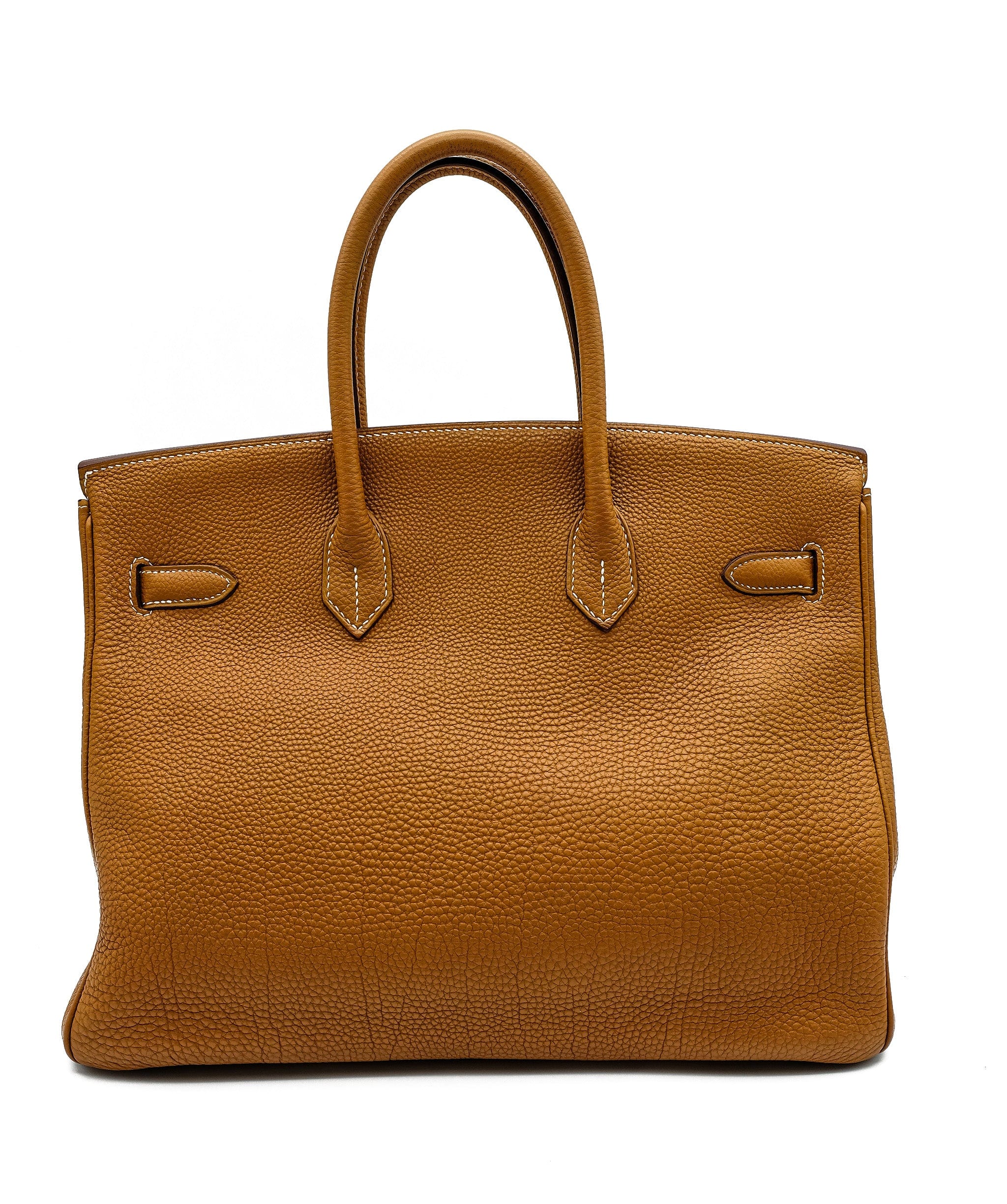 Hermès Hermes Birkin 35 Gold Togo PHW SKL1344