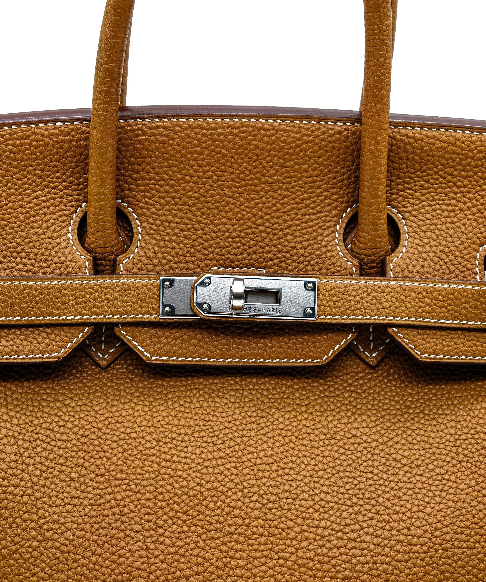 Hermès Hermes Birkin 35 Gold Togo PHW SKL1344