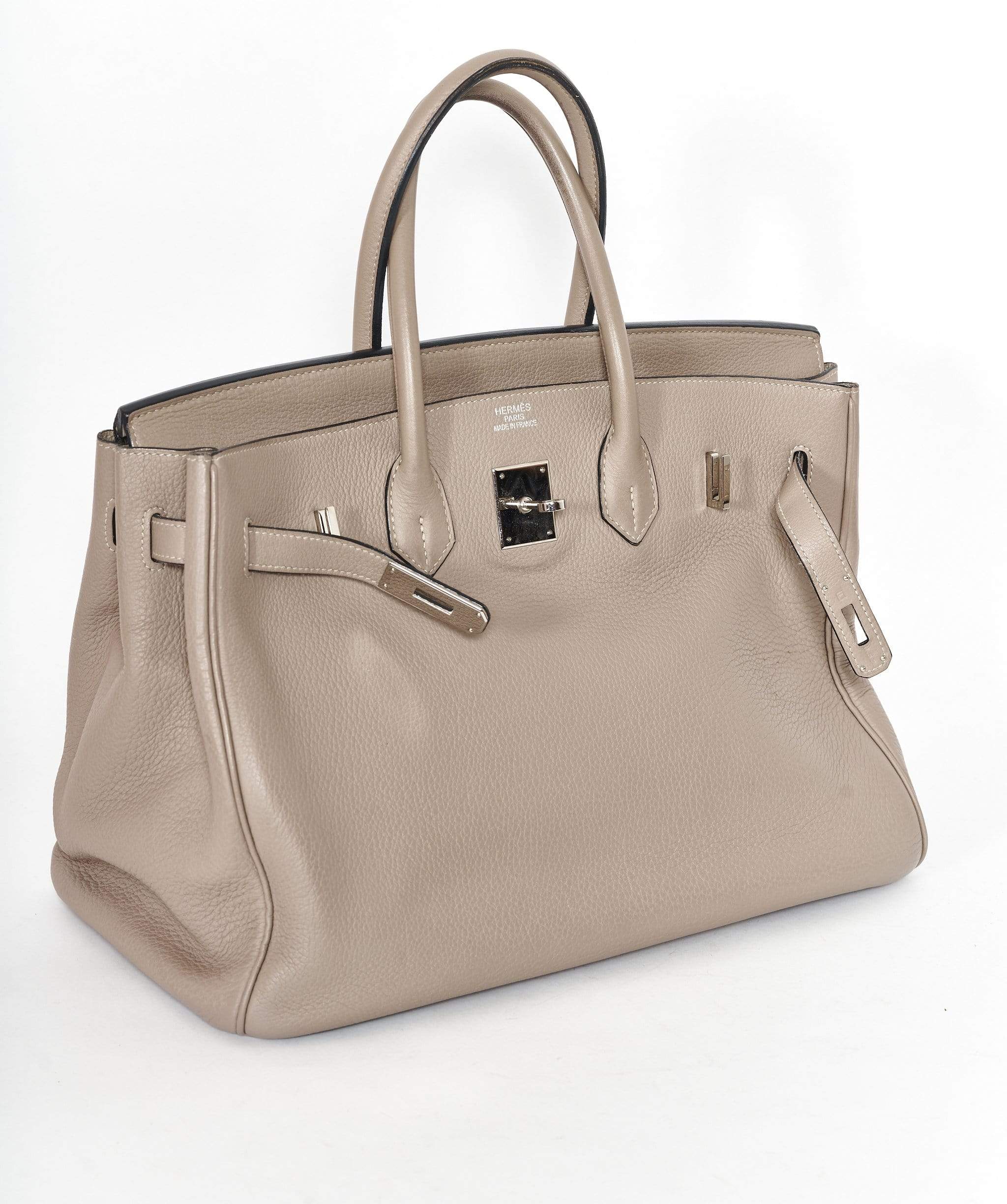 Hermès Hermes Birkin 35 Gris Tourterelle