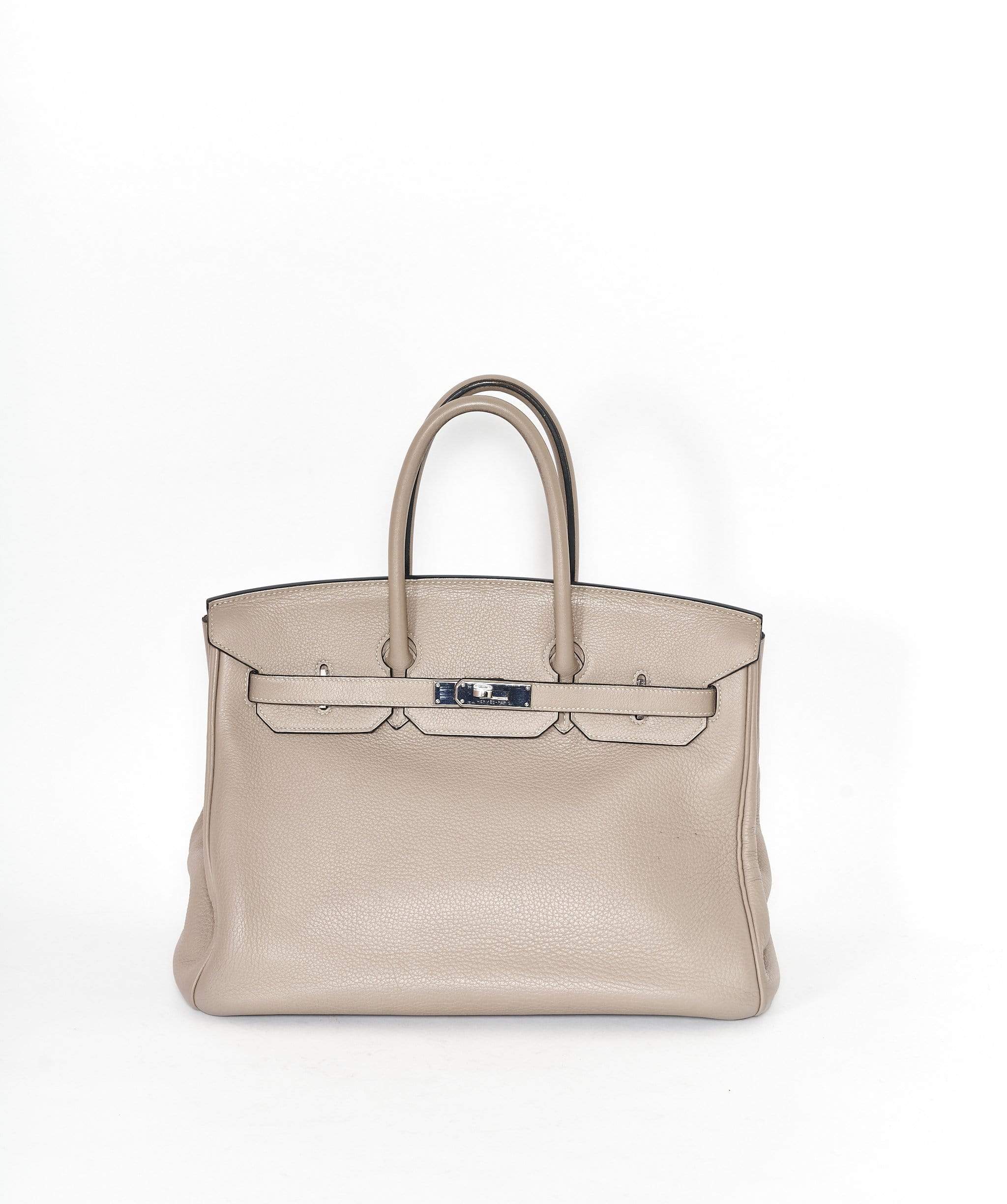 Hermès Hermes Birkin 35 Gris Tourterelle