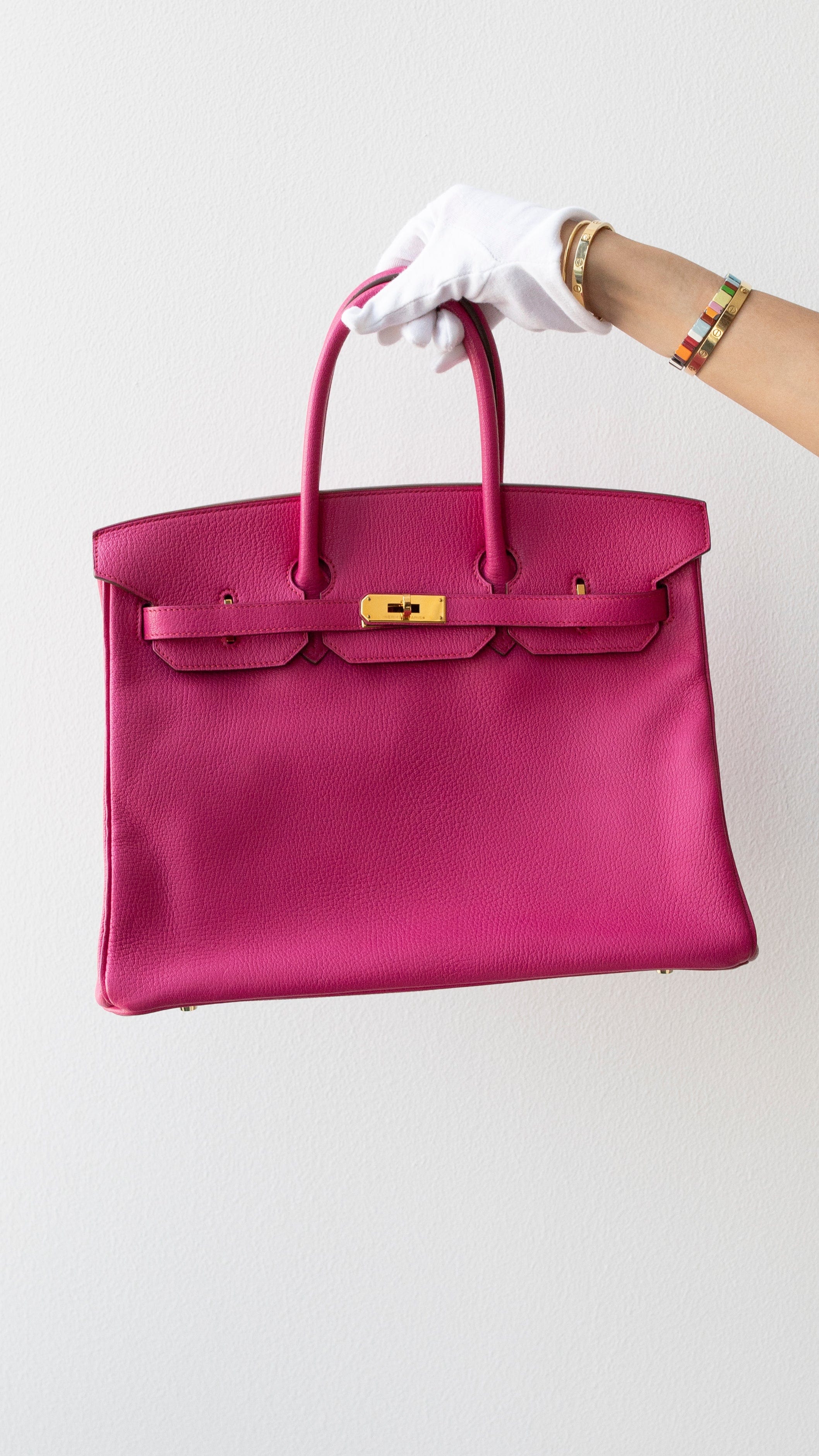 Hermès Hermes Birkin 35 Magnolia GHW RJL1488