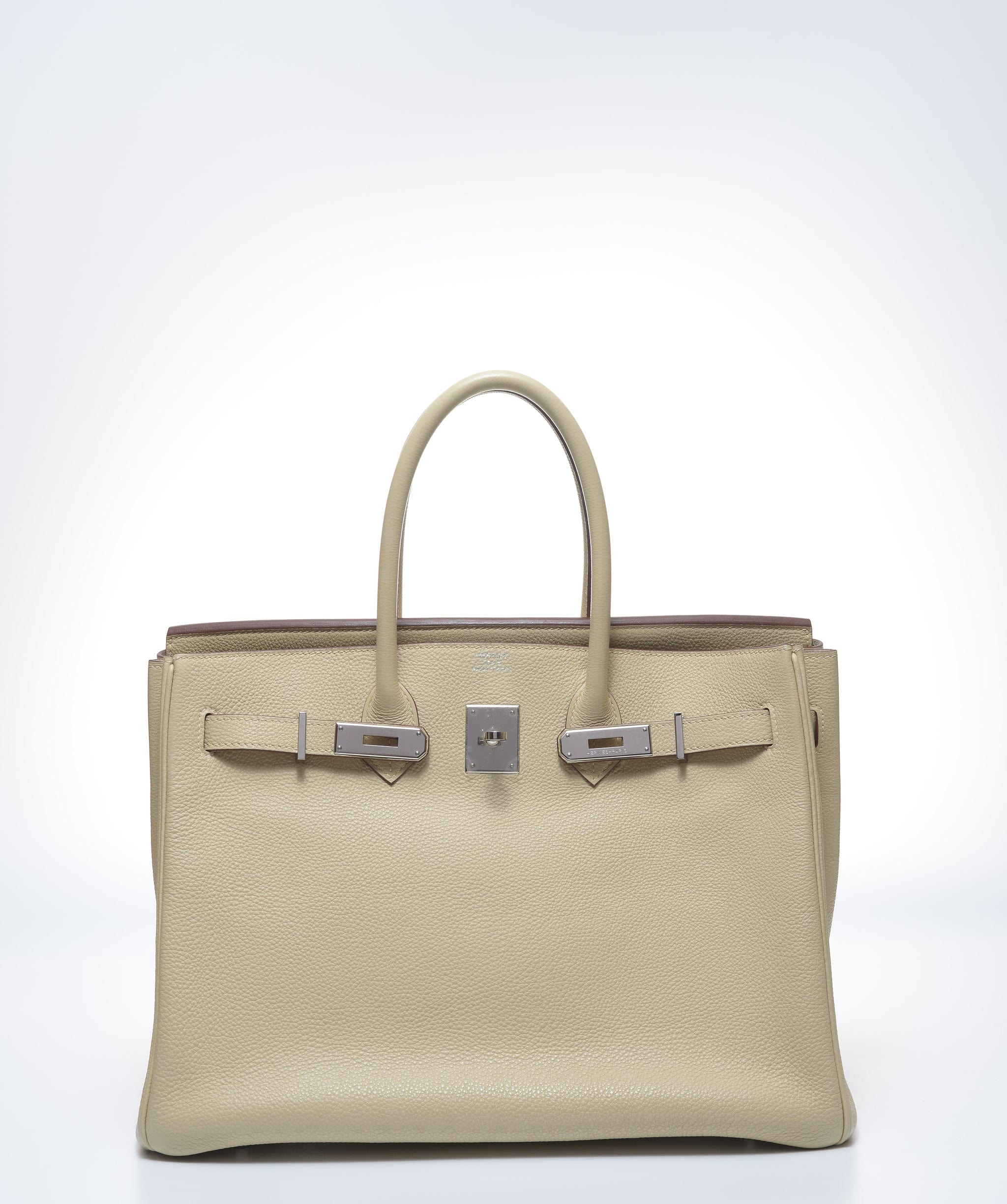 Hermès Hermes Birkin 35 Parchemin Togo Phw #M SKL1239