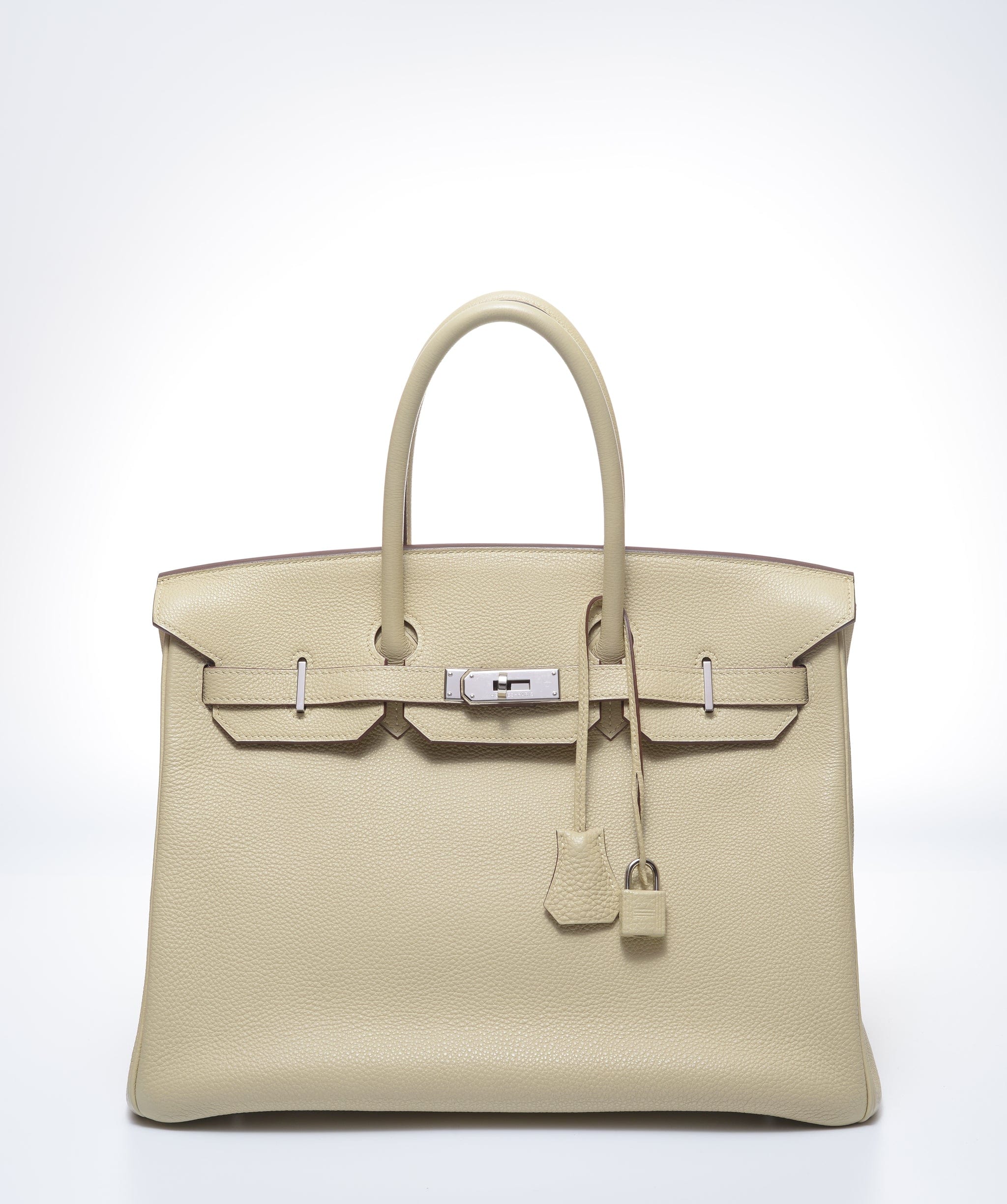 Hermès Hermes Birkin 35 Parchemin Togo Phw #M SKL1239