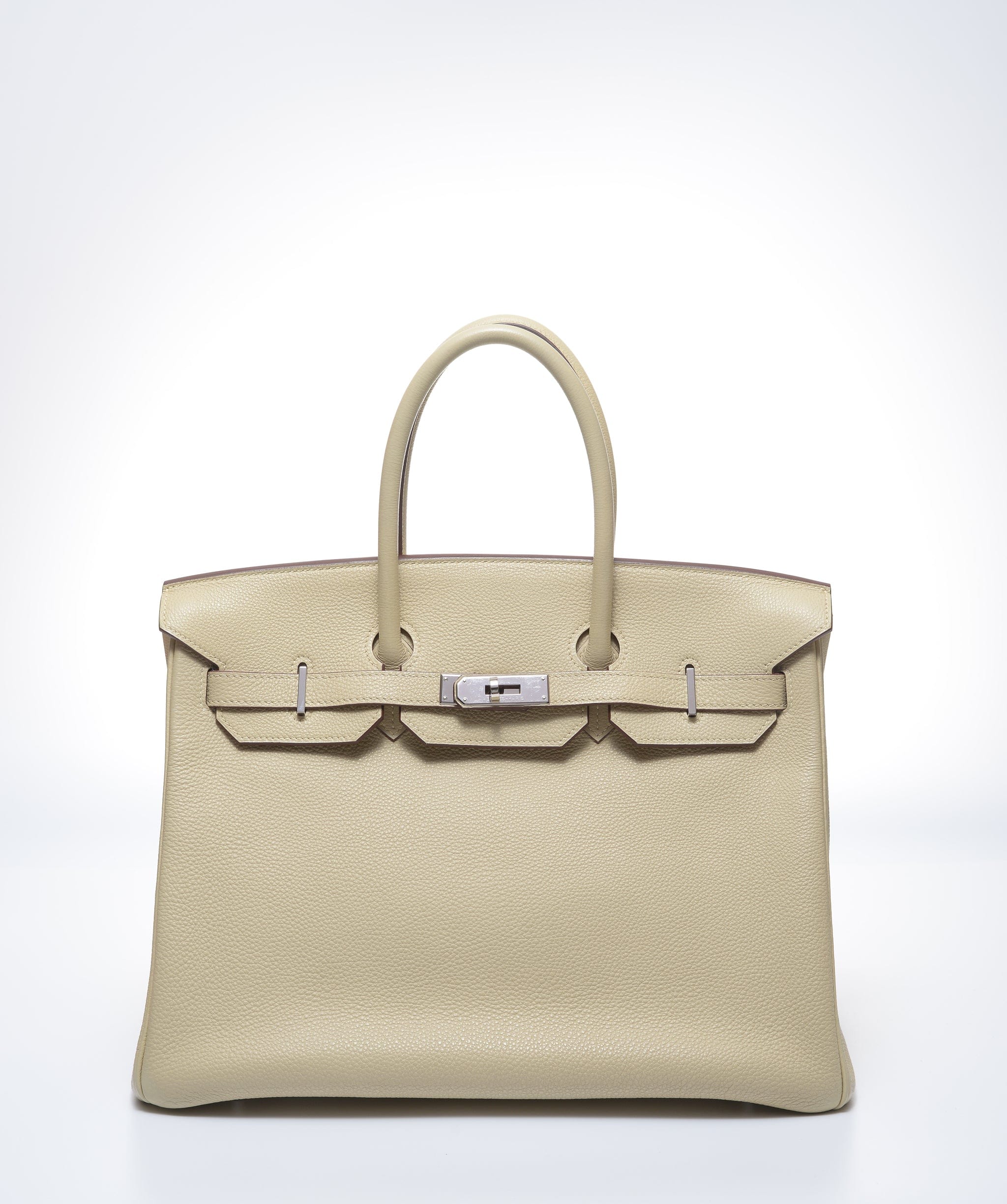 Hermès Hermes Birkin 35 Parchemin Togo Phw #M SKL1239