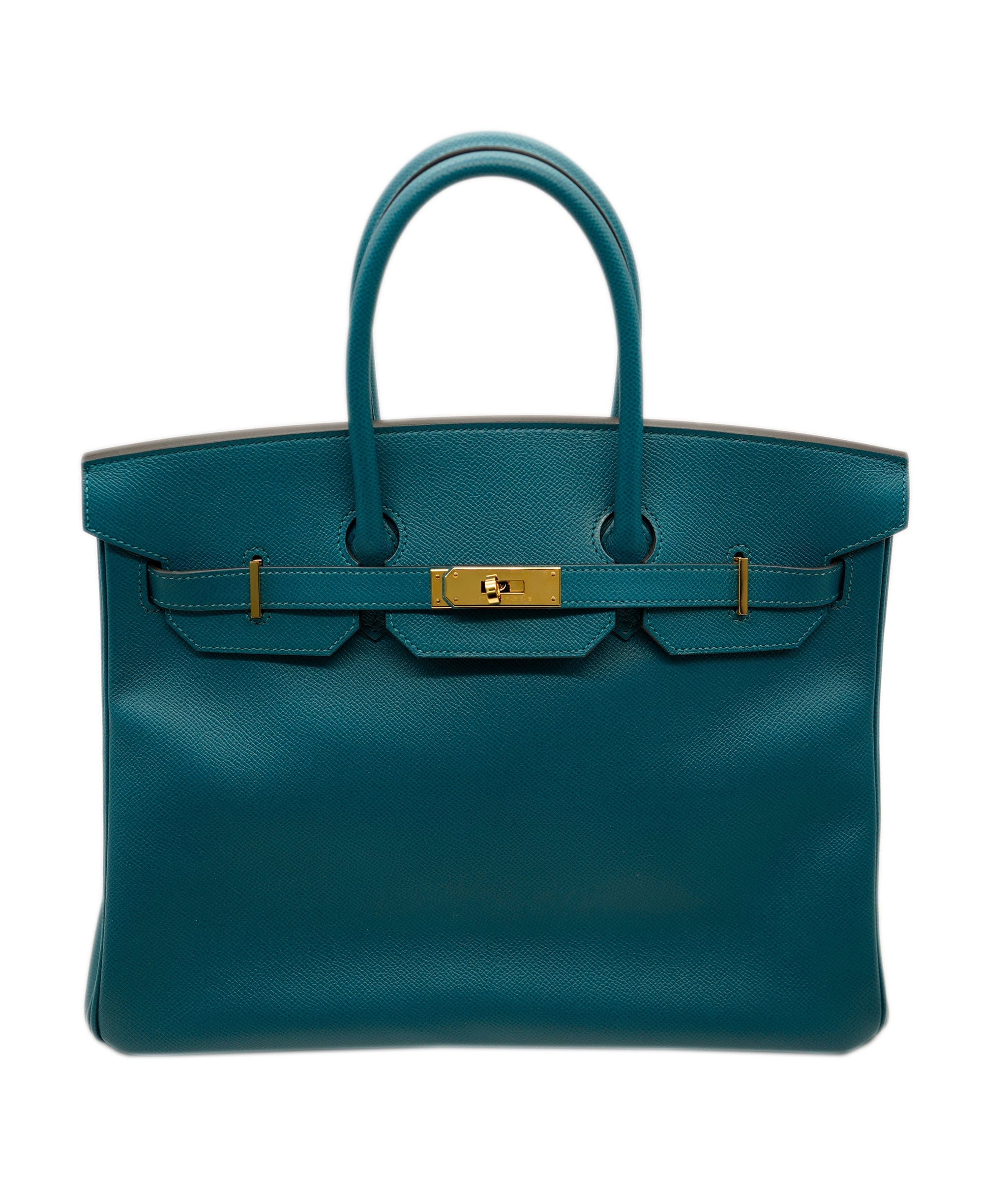 Hermès Hermes birkin 35 sellier vert Bosphorus epsom - ASL1901