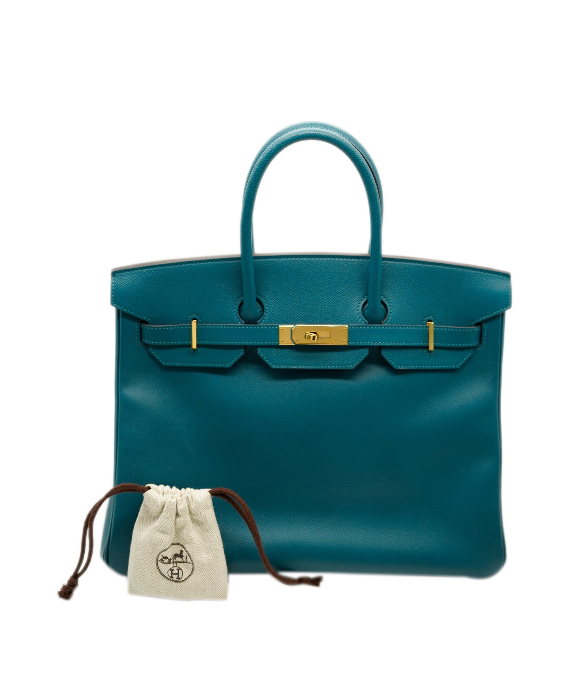 Hermès Hermes birkin 35 sellier vert Bosphorus epsom - ASL1901