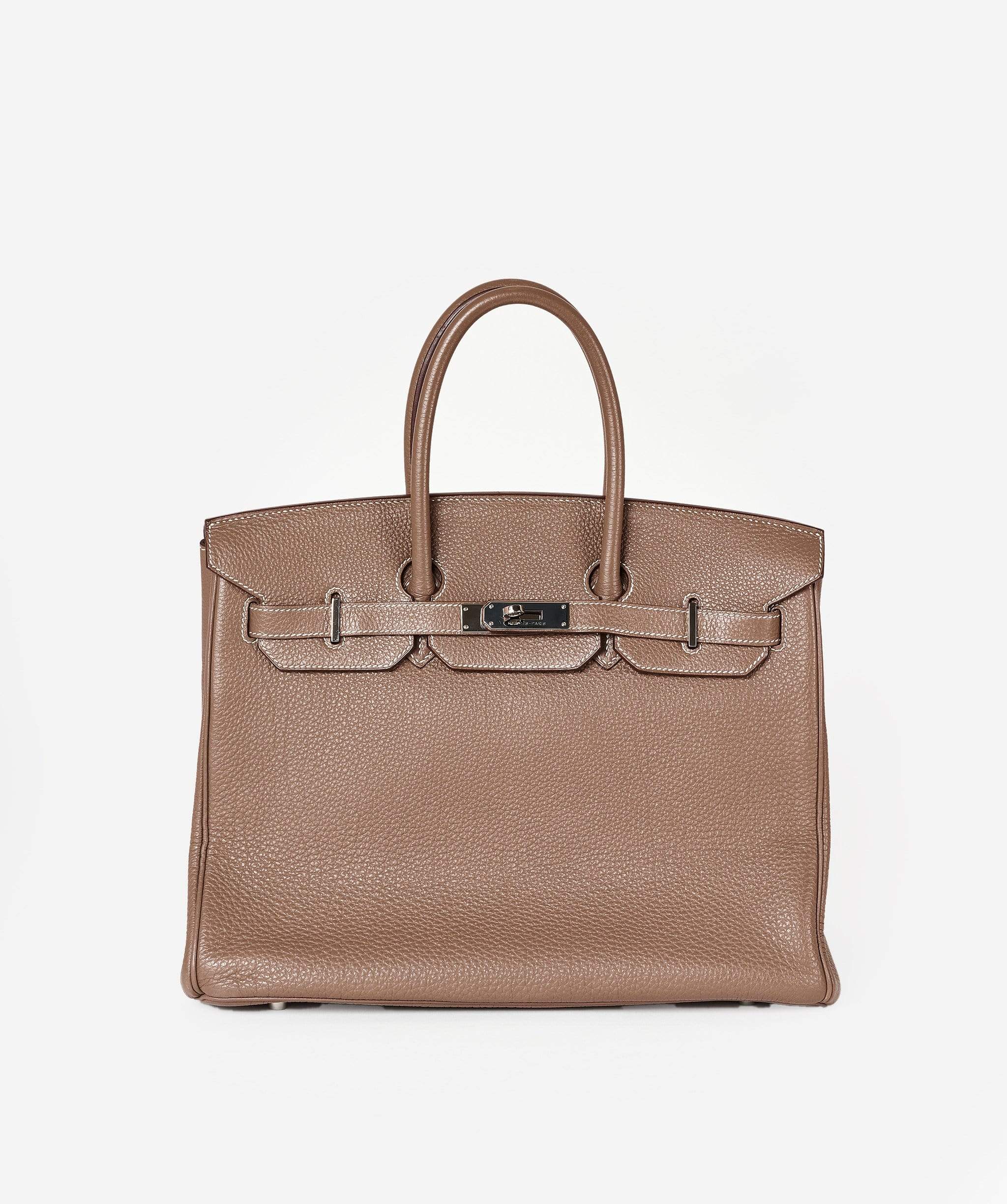 Hermès Hermes Birkin 35 Togo Leather PHW