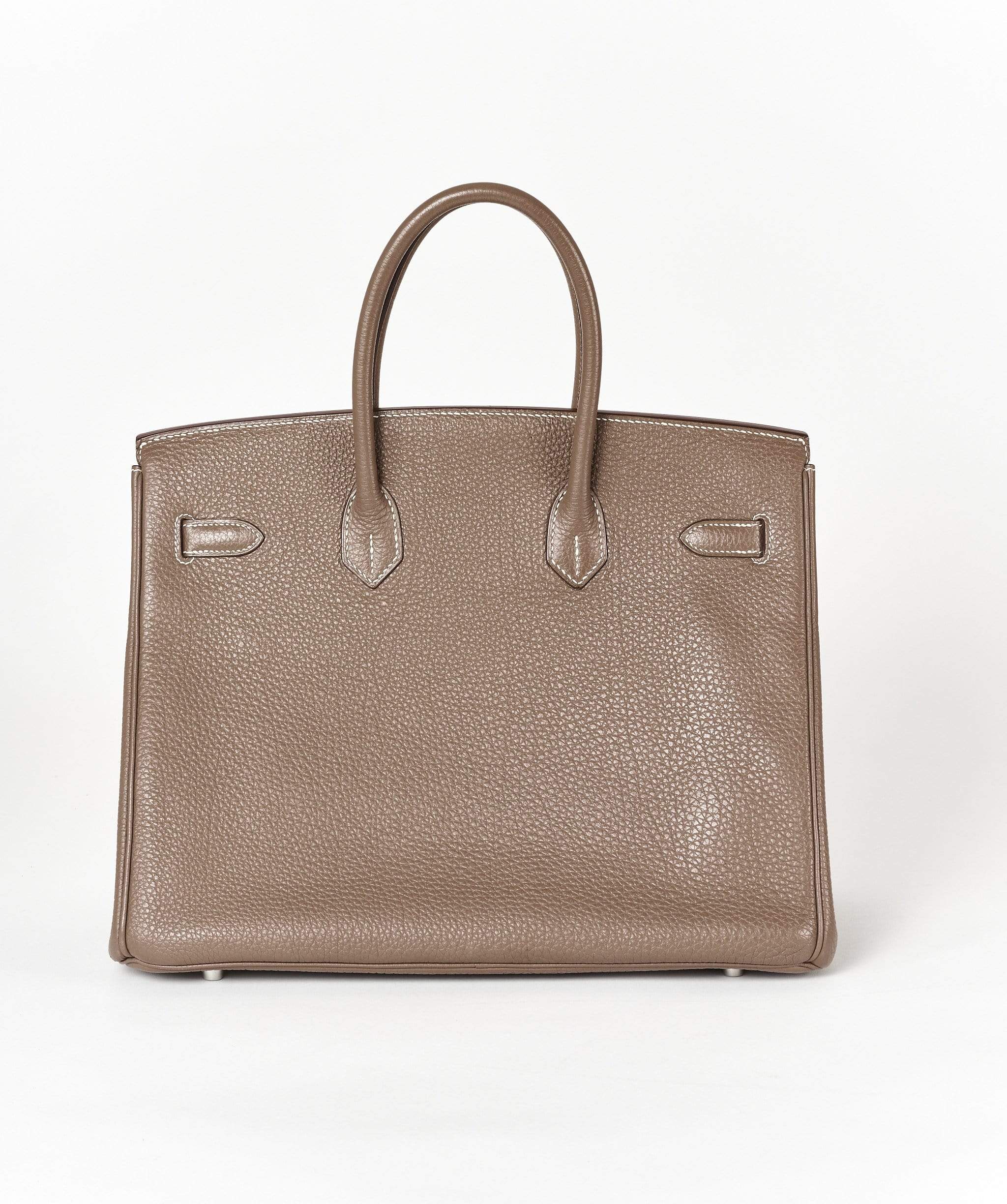 Hermès Hermes Birkin 35 Togo Leather PHW