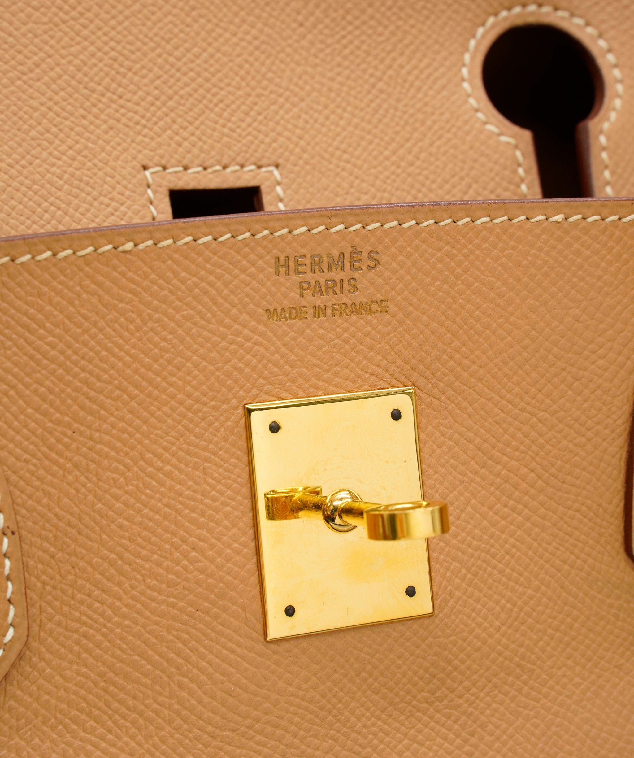 Hermès Hermès Birkin 40 Courchevel Natural GHW ASL6498