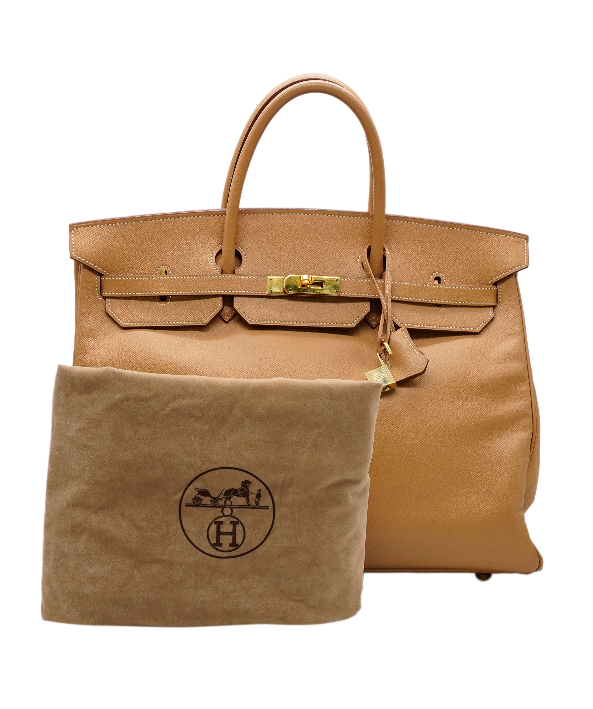 Hermès Hermès Birkin 40 Courchevel Natural GHW ASL6498