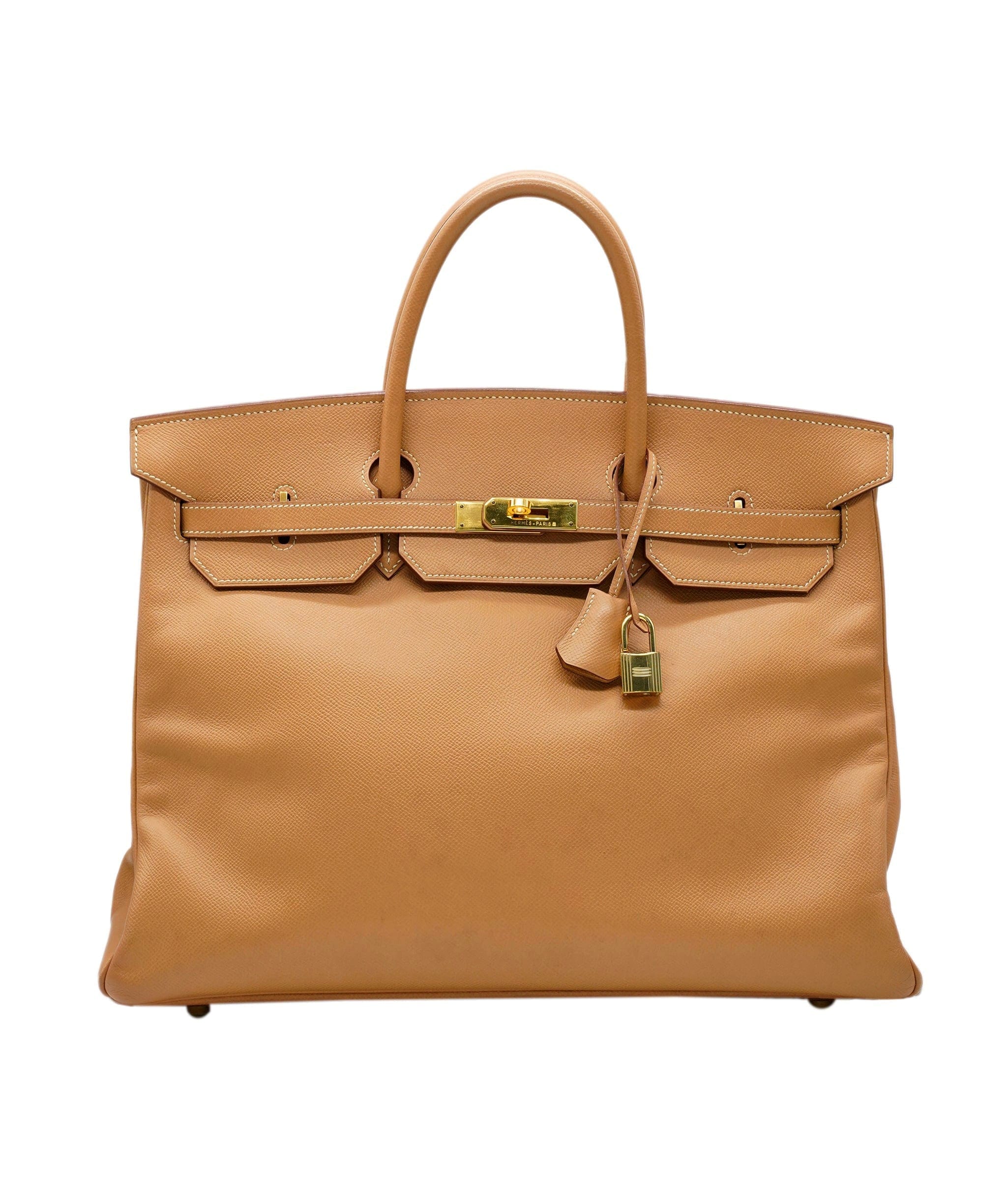 Hermès Hermès Birkin 40 Courchevel Natural GHW ASL6498