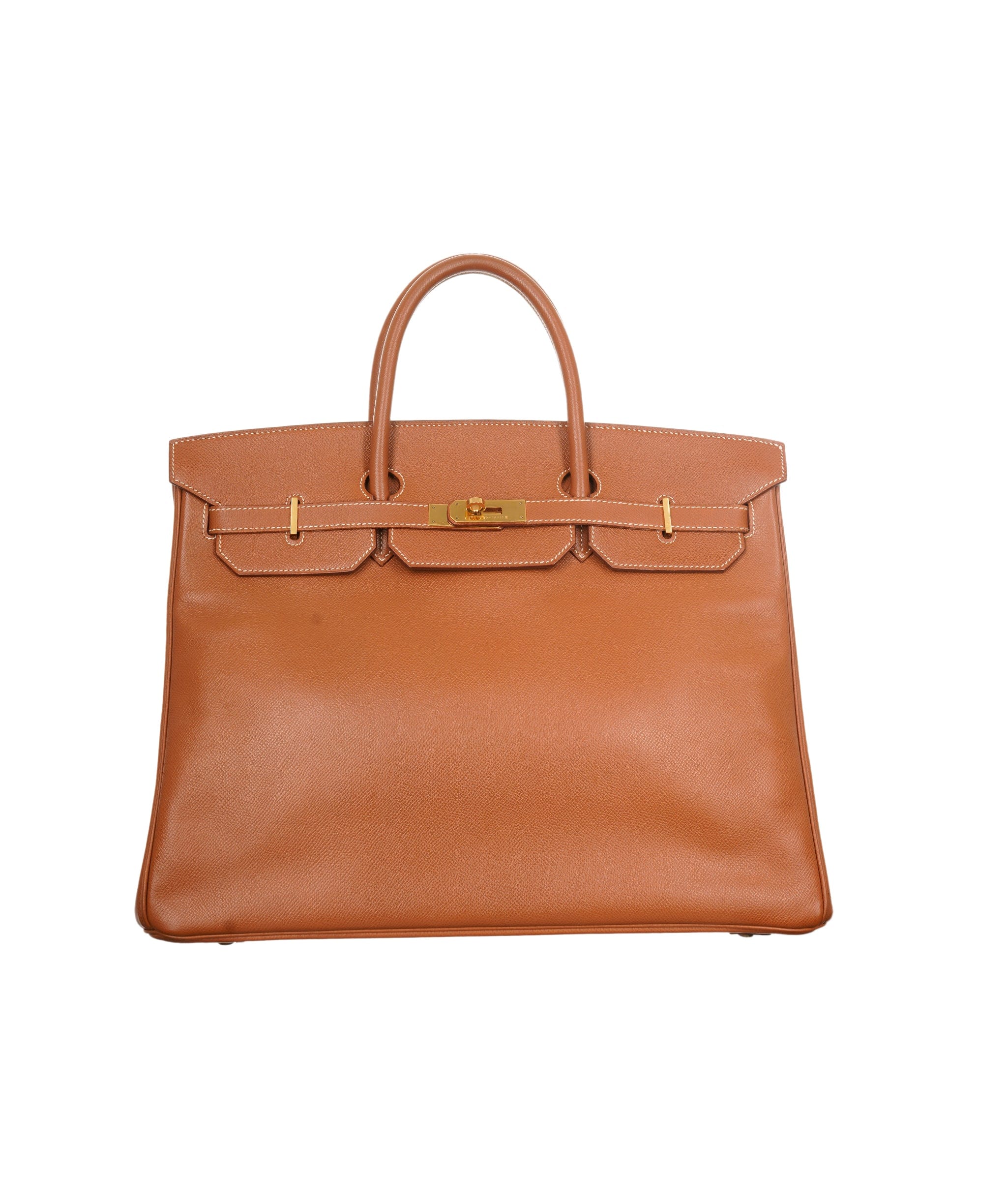 Hermès Hermès Birkin 40 Gold Courchevel GHW #Y Circle ASL6496