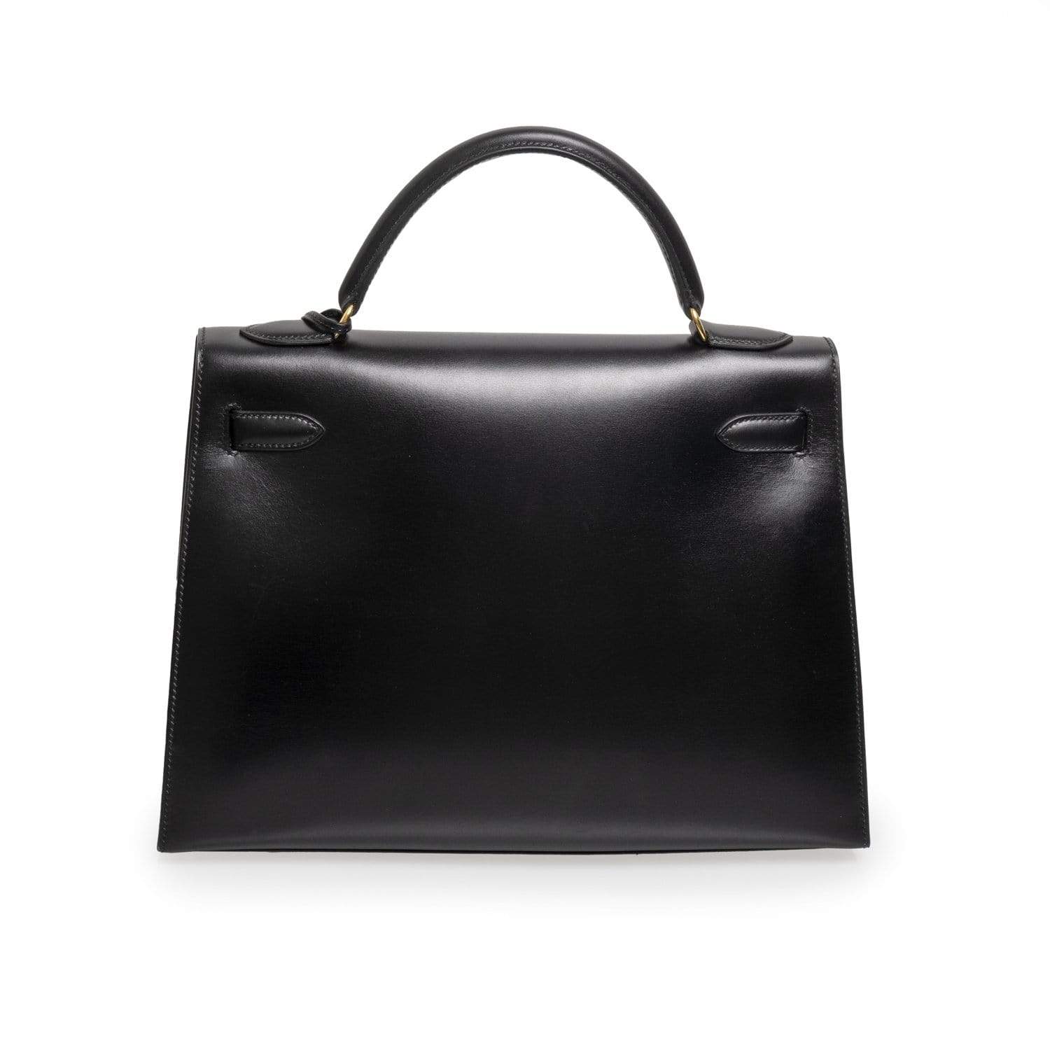 Hermes Hermes Black Box Leather Kelly 32 GHW - AGL1325