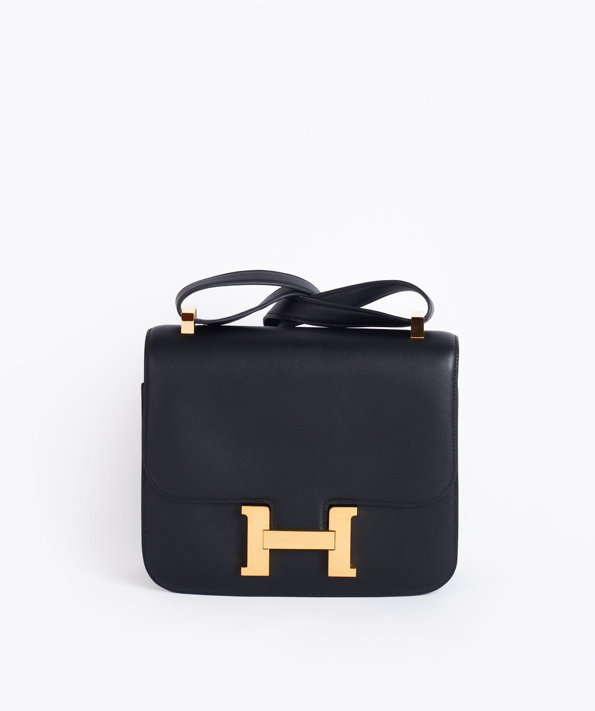 Hermès Hermes Black Constance Box Leather 24