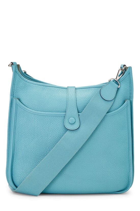 Hermès HERMES Blue Atoll Clemence Evelyne III PM UKC1007