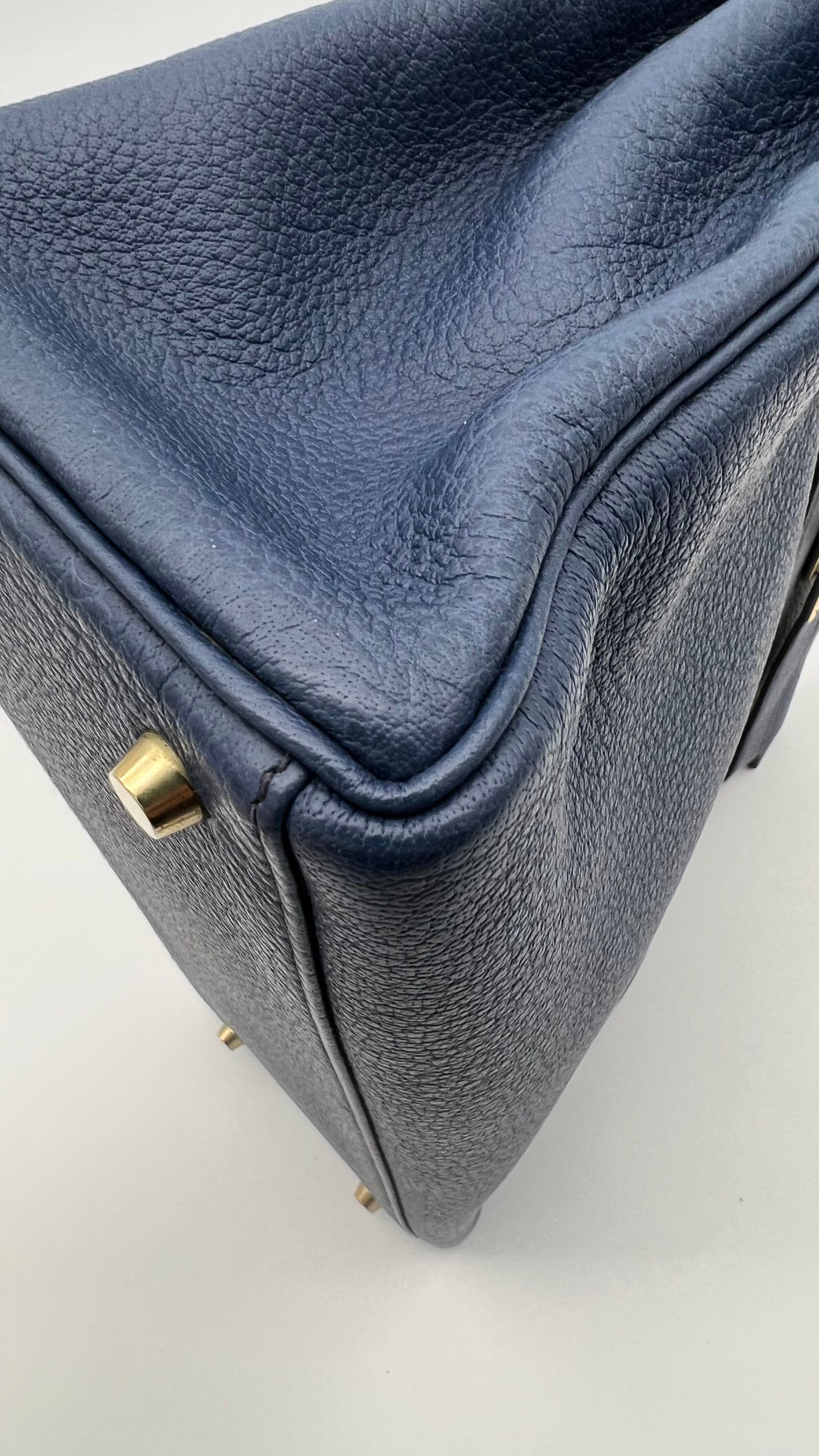 Hermès Hermès Blue Roy Kelly 35 Buffalo Leather PXL2494