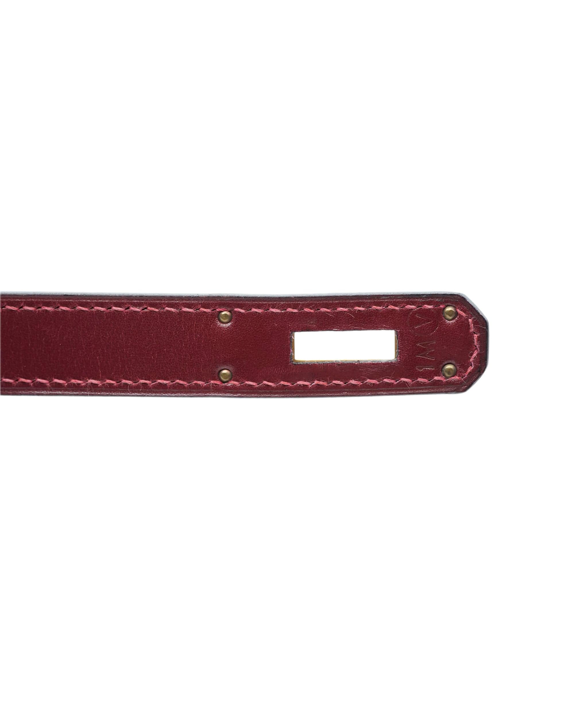 Hermès Hermes Bordeaux Kelly 32 Retourne Box calf AWL4530