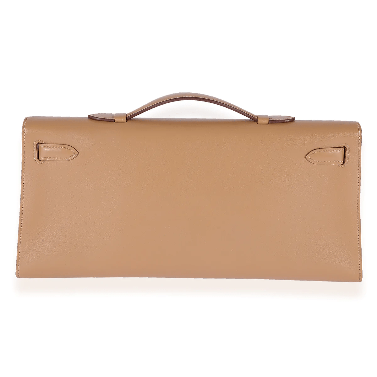 Hermès Hermès Bronze Dore Swift Kelly Cut Clutch GHW 125240