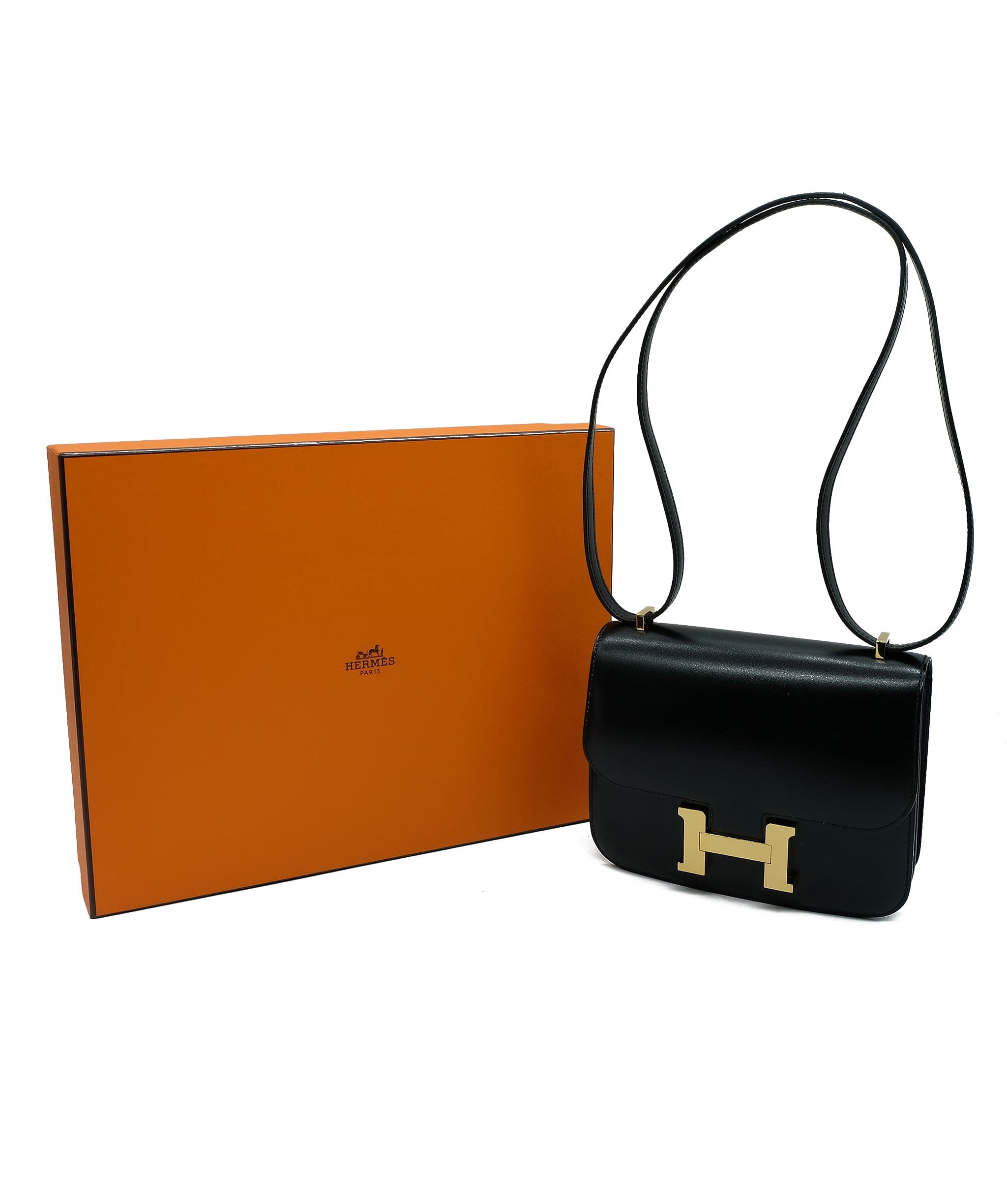 Hermès Hermes Constance 18 Black Box GHW RJC1943