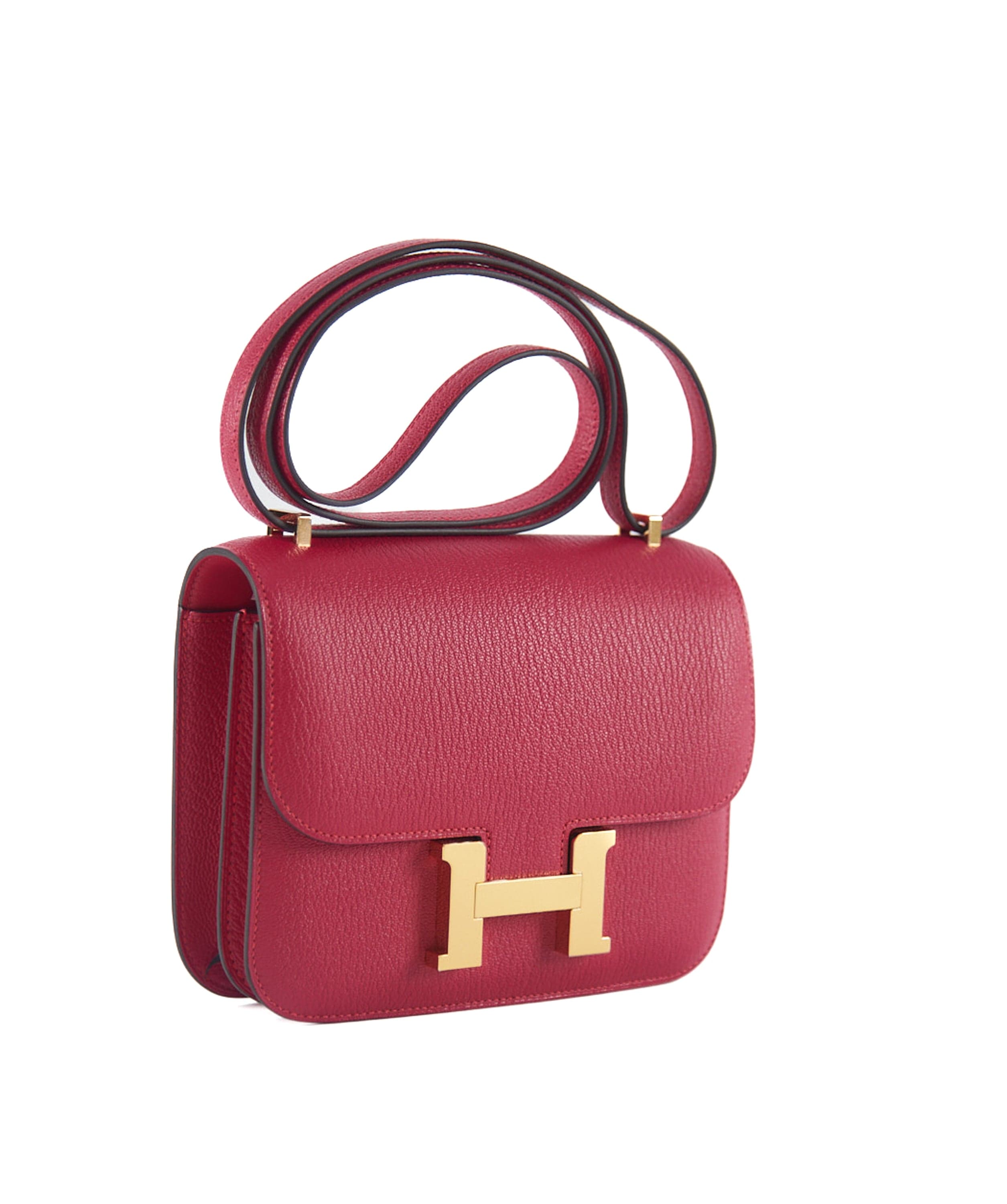 Hermès Hermes Constance 18 Chevre Framboise GHW AGC1152