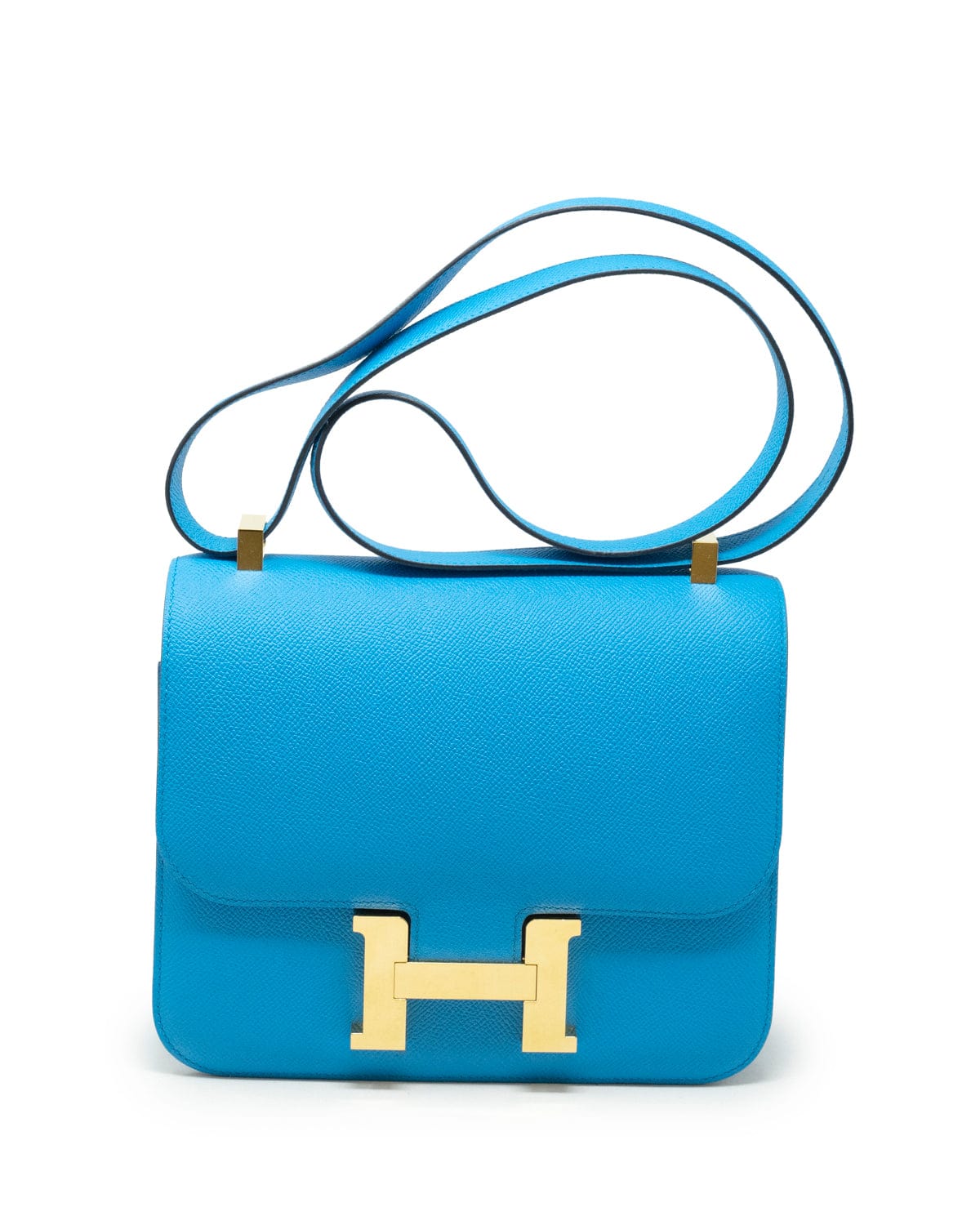 Hermès Hermes Constance 24 Bleu Frida Epsom GHW - AGC1128