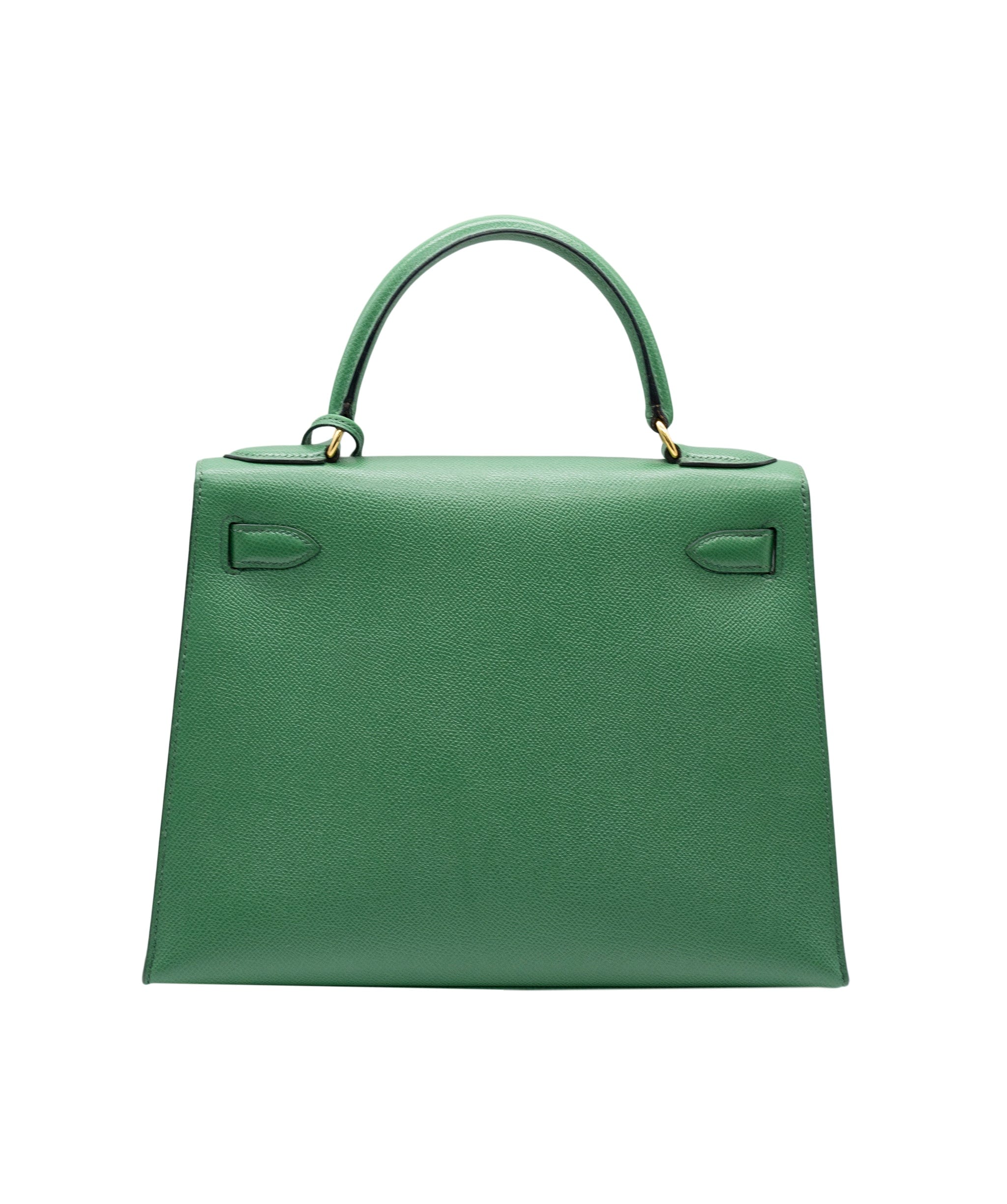 Hermès Hermes Epsom 28 Green Kelly with GHW - ASL5937