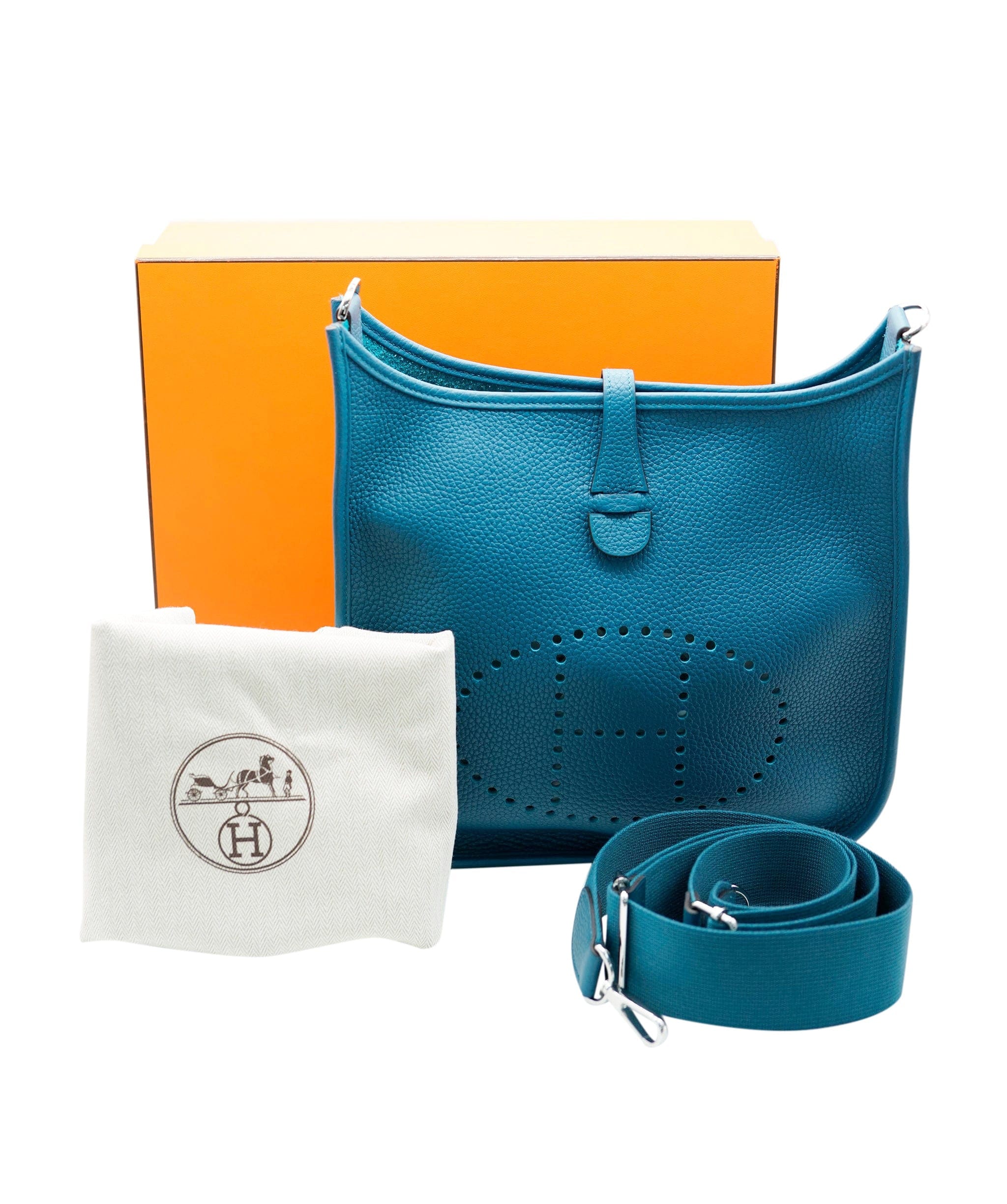 Hermès Hermes Evelyn 29 Vert Bosphore with PHW - AVC1047